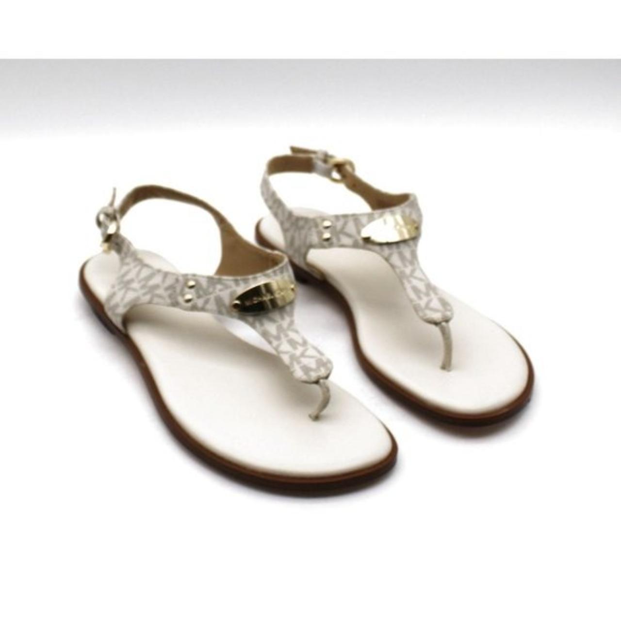 Michael kors mk hot sale plate sandals