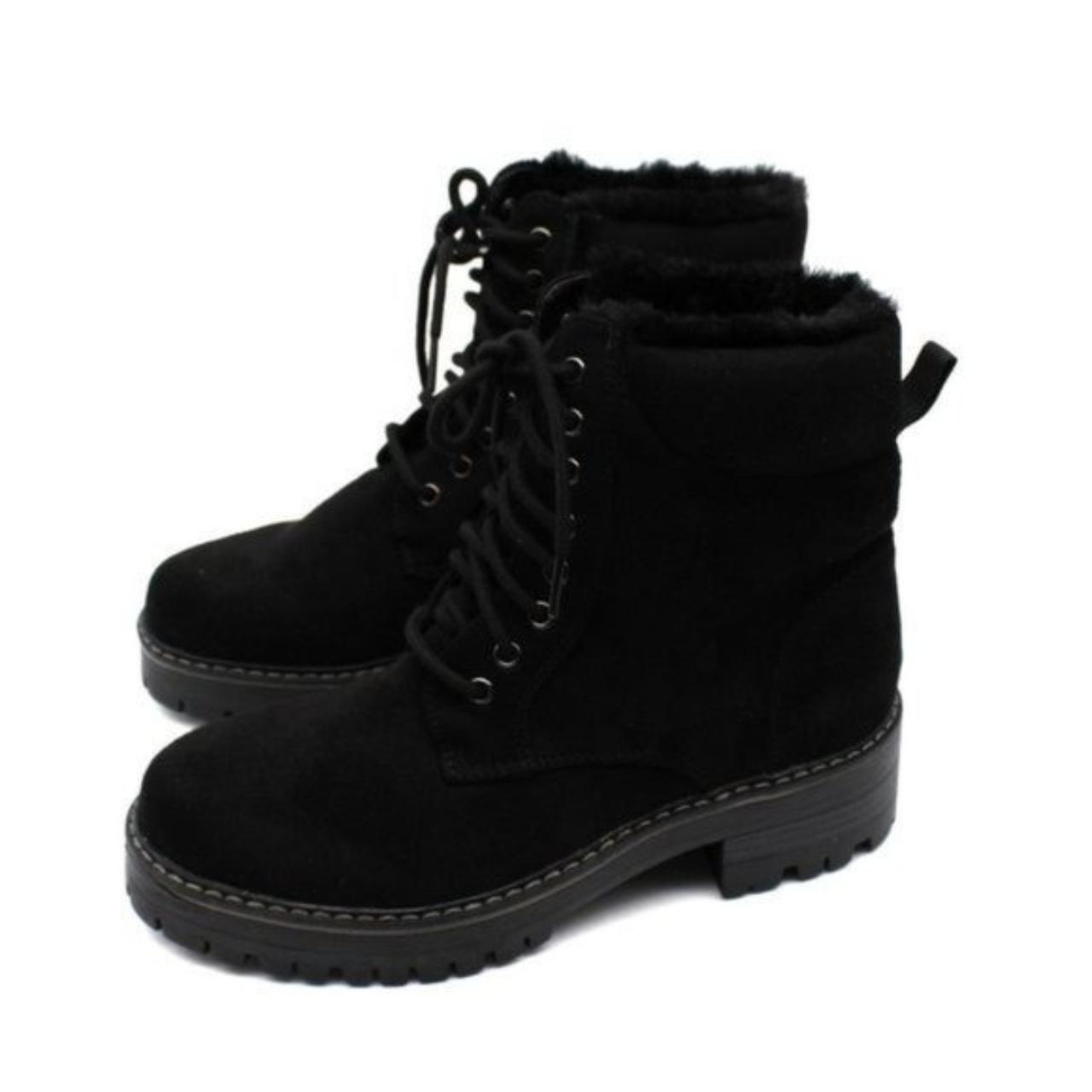 Gc Shoes Women's Camila Lace up Boots - Black Show... - Depop