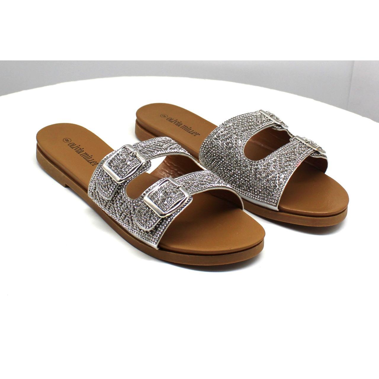 Olivia Miller Women s Kayla Rhinestone Slip On Depop