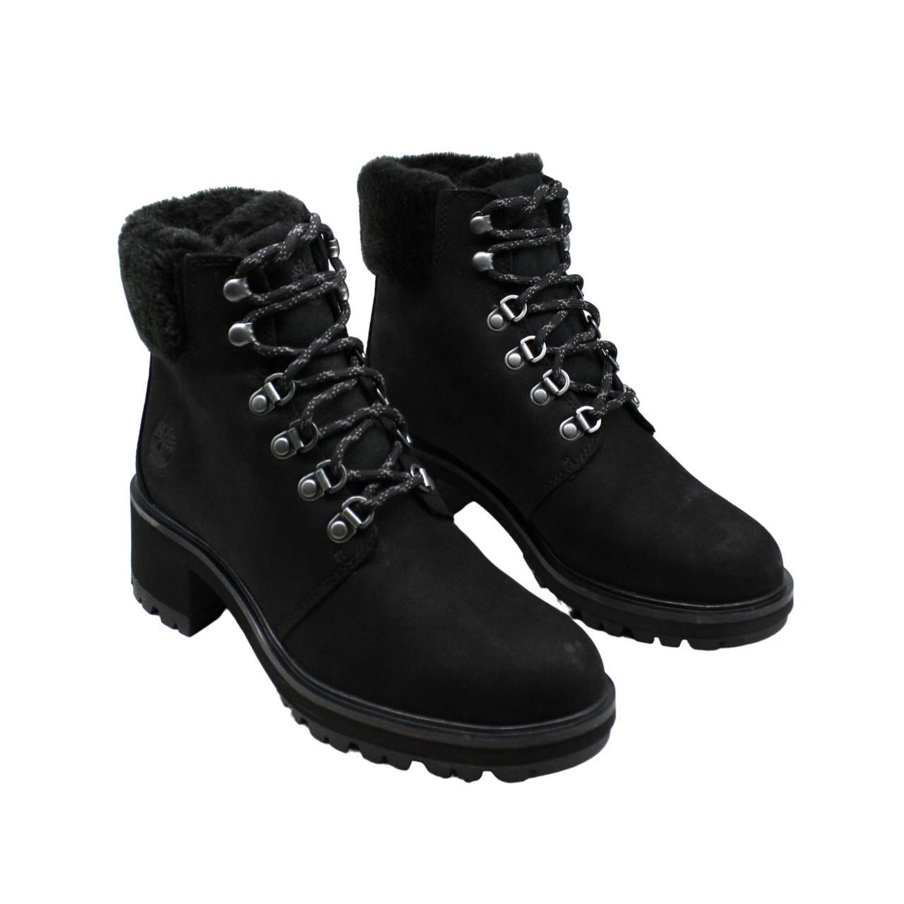 Timberland Lace-up Faux Fur Lined Booties