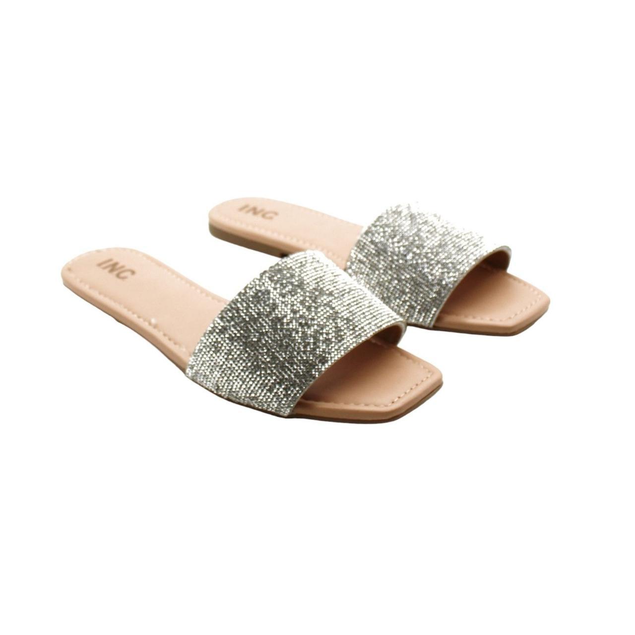 Inc hot sale rhinestone slides