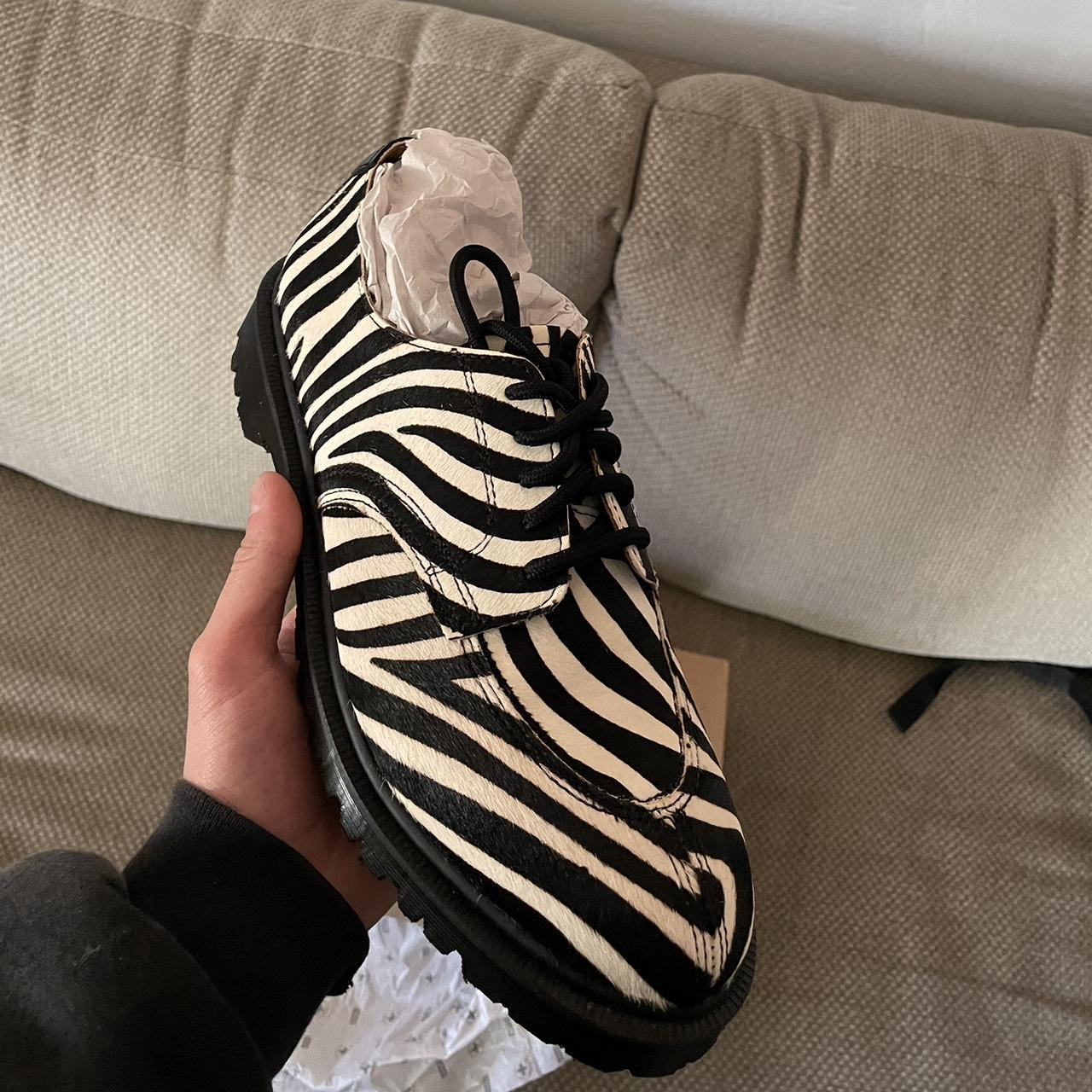 Dr martens zebra shoes best sale