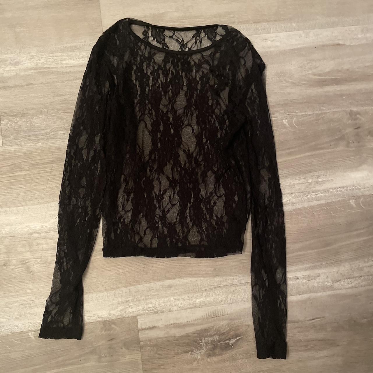 Edikted Women's Black Shirt | Depop