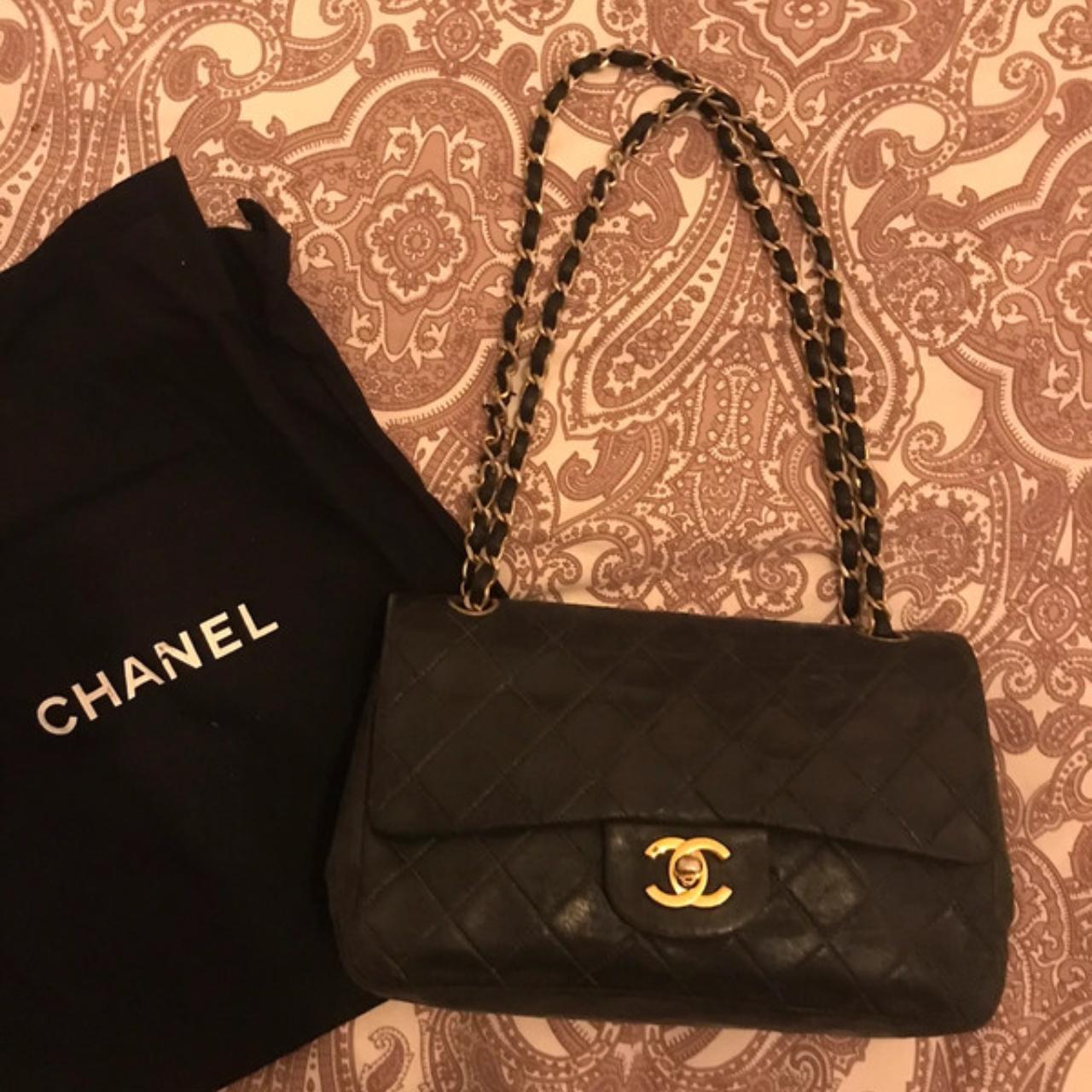 Chanel Handbags Vintage Original Black Double Flap Depop