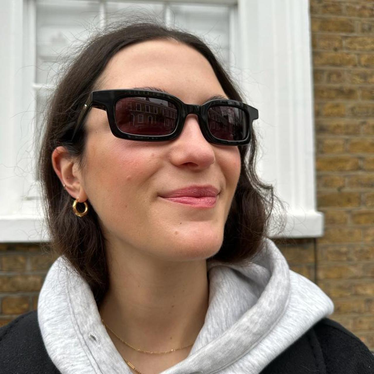 The head rattle Crap Eyewear Unisex Black... Depop