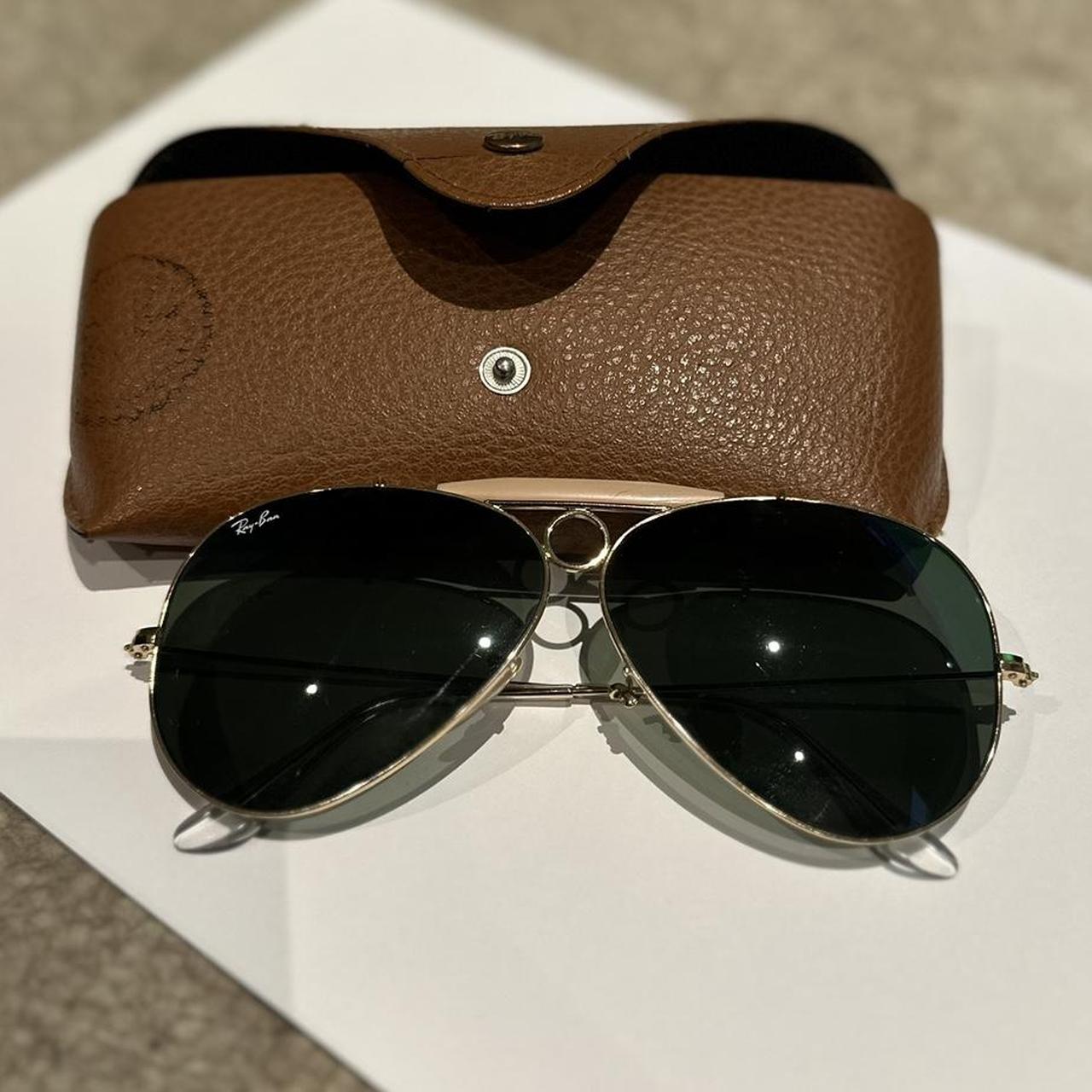 Ray Ban Aviator Shooter Sunglasses RB3138 I ve had. Depop