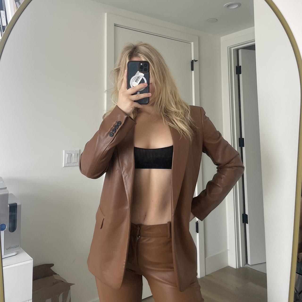 Zara leather Great condition, worn only a