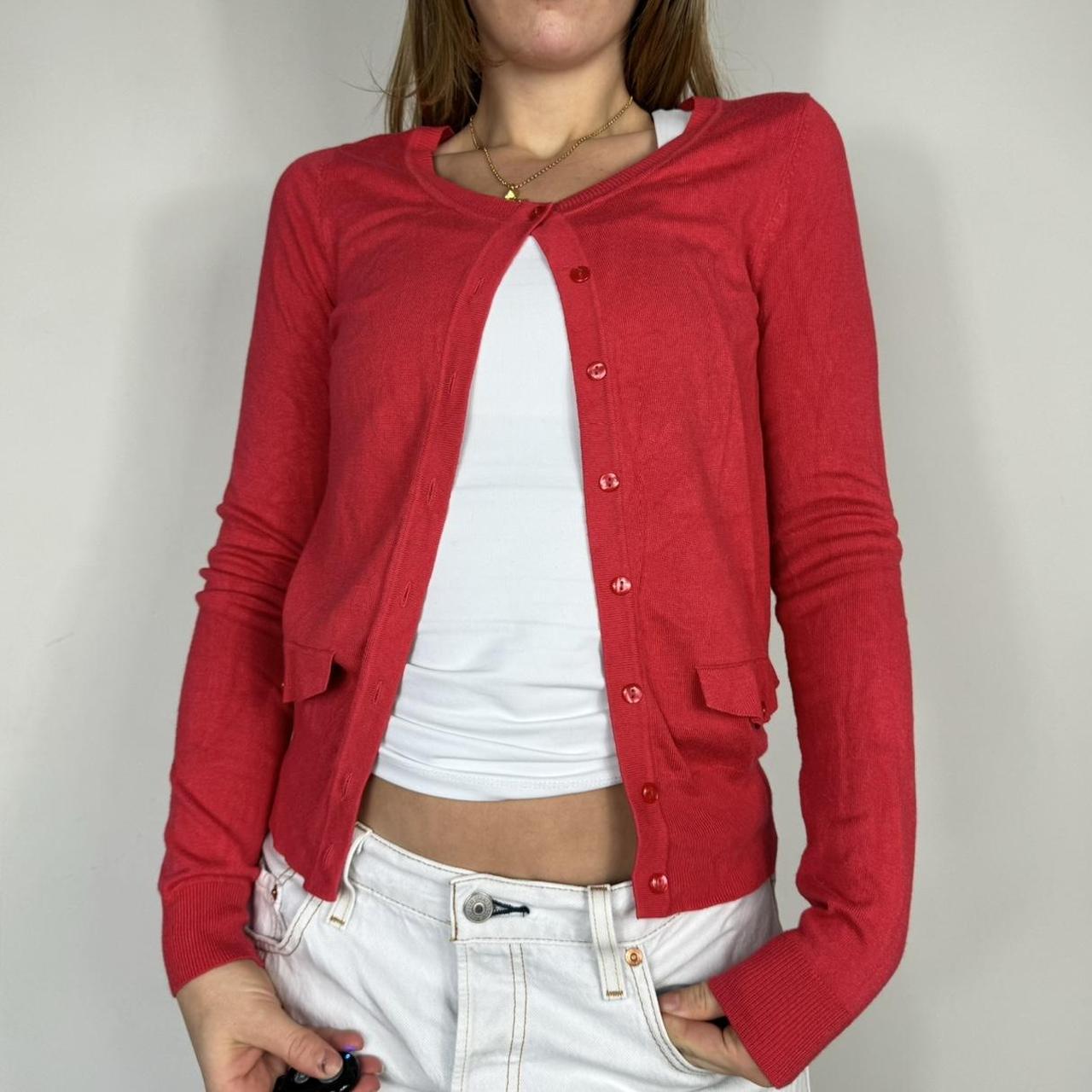 Dorothy perkins red clearance cardigan