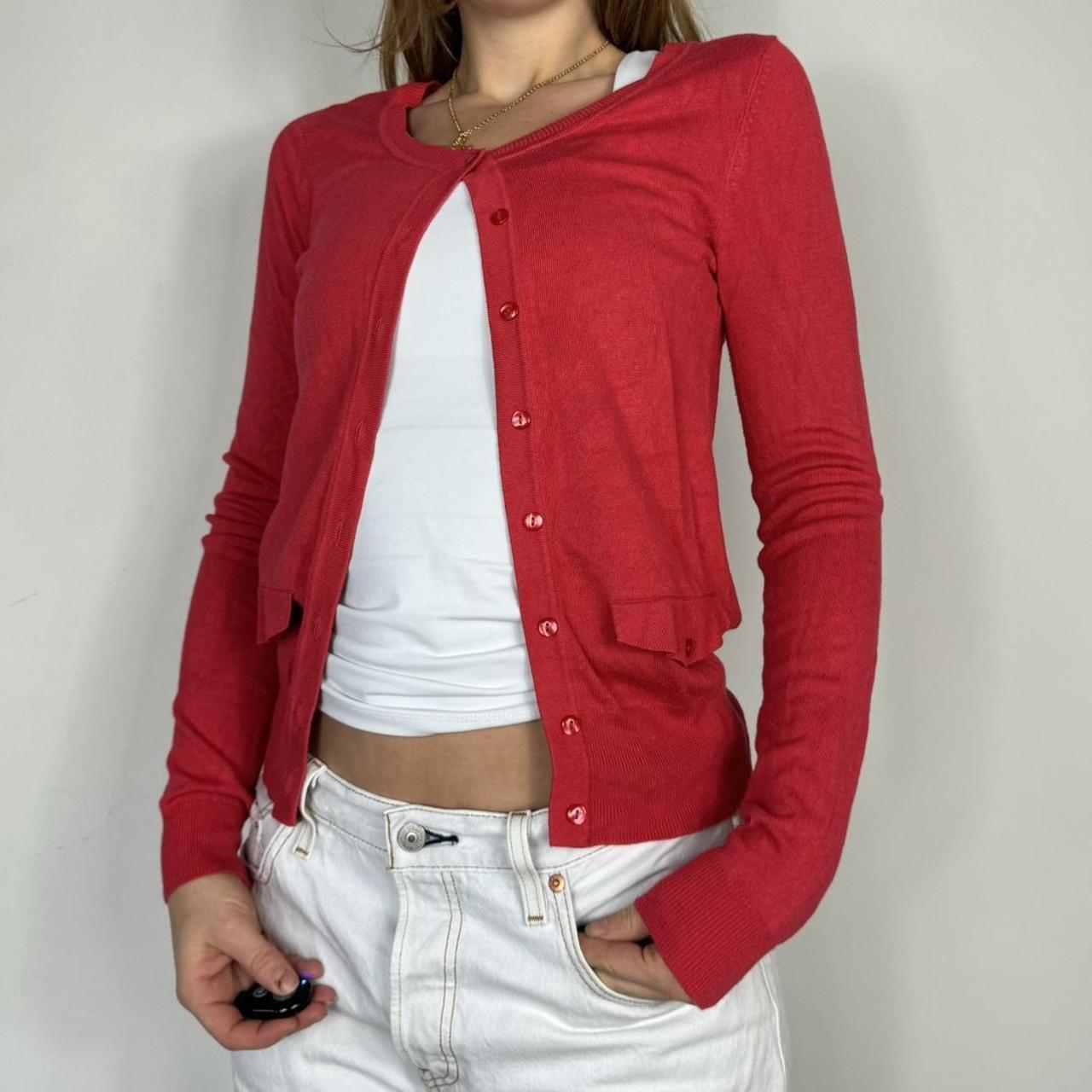 Dorothy perkins clearance red cardigan