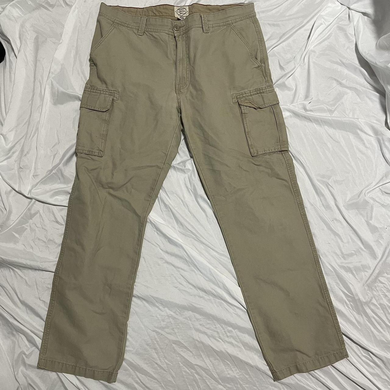 Tan cargo pants - Super cute baggy tan cargo pants... - Depop