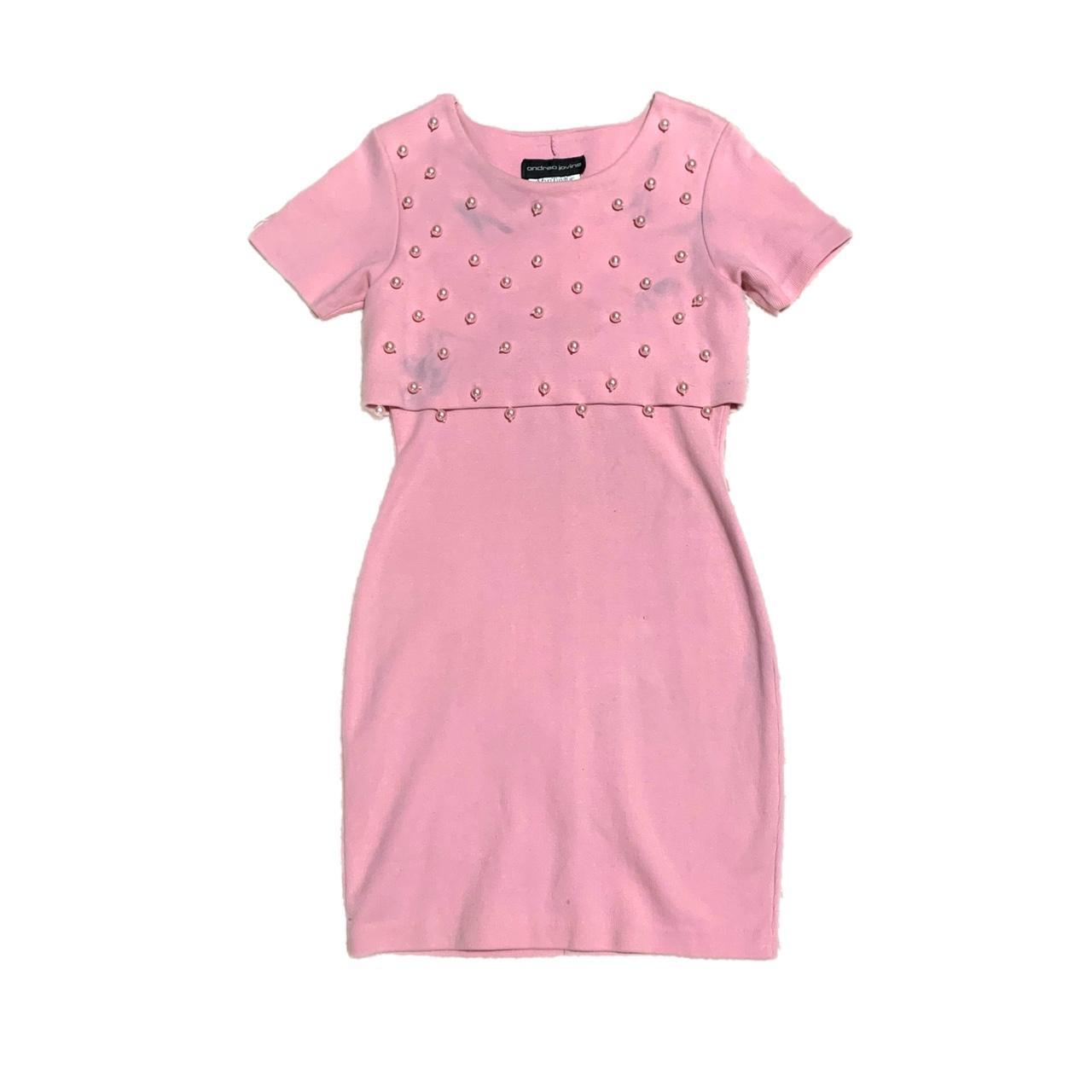 Vintage 1980s Andrea Jovine Ann Taylor Pink