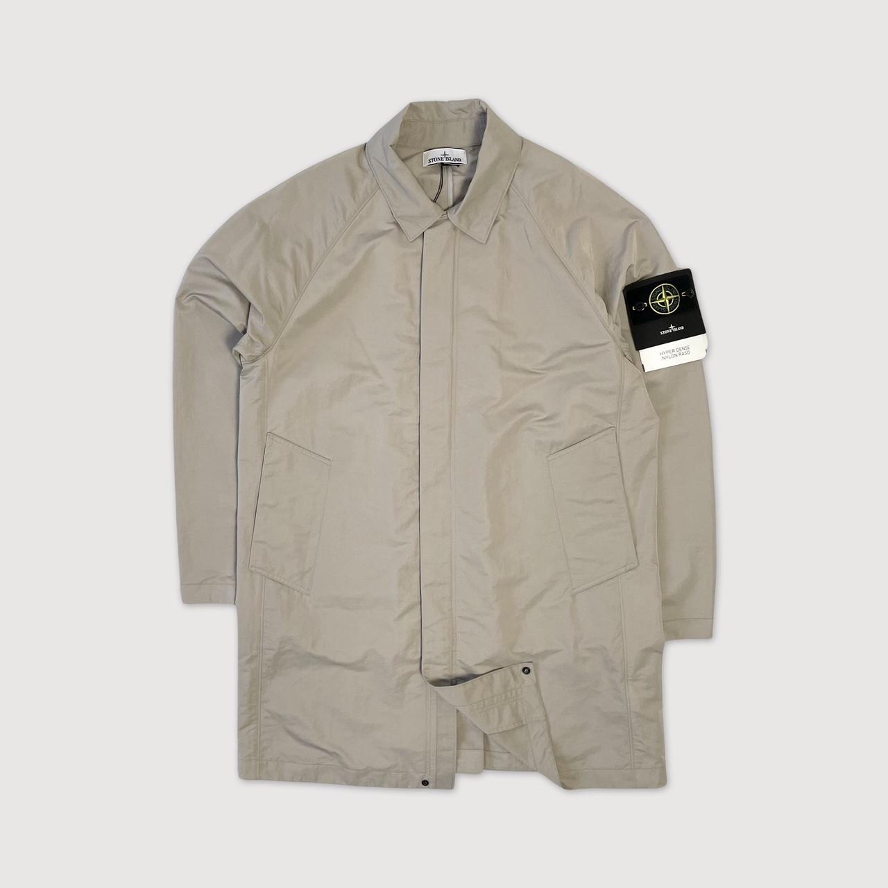 Stone island trench deals coat cream