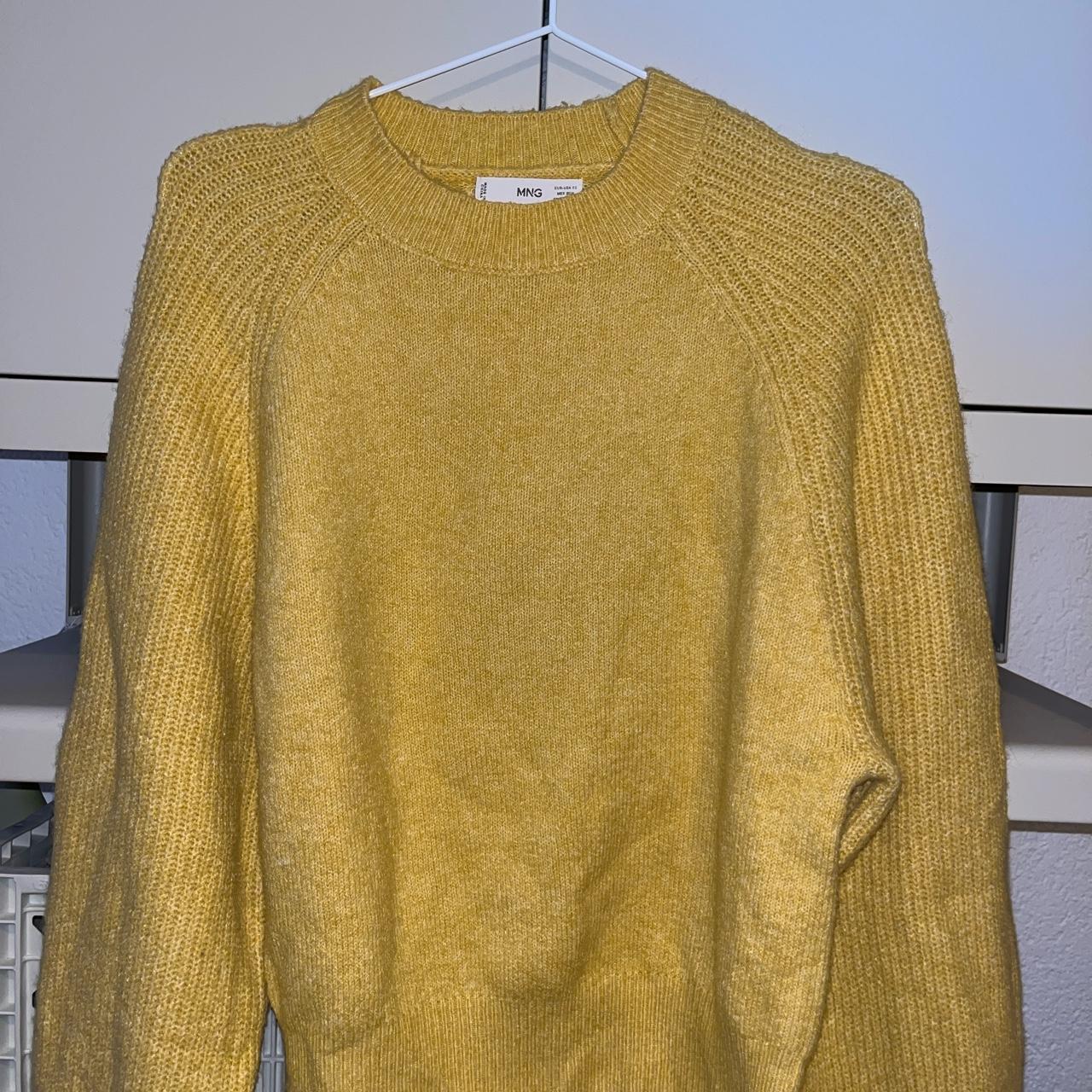 pastel yellow hoodie Size S Depop