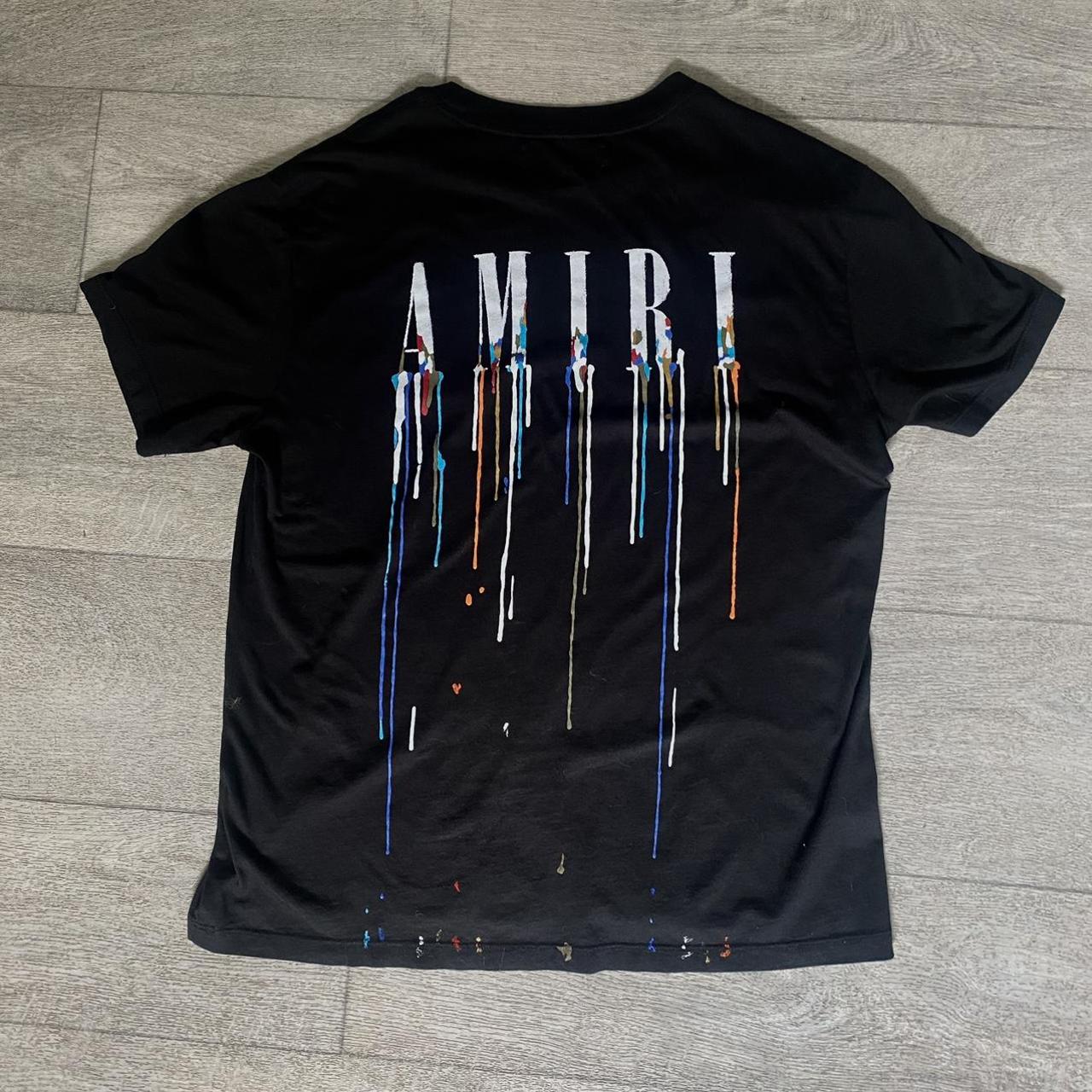 AMIRI Paint Drip Tee #amiri - Depop