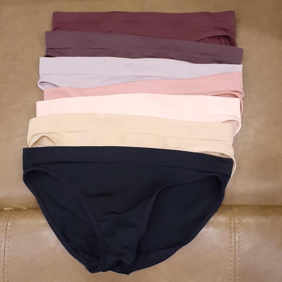Attributes panties set of 7 pairs. It is labeled as - Depop