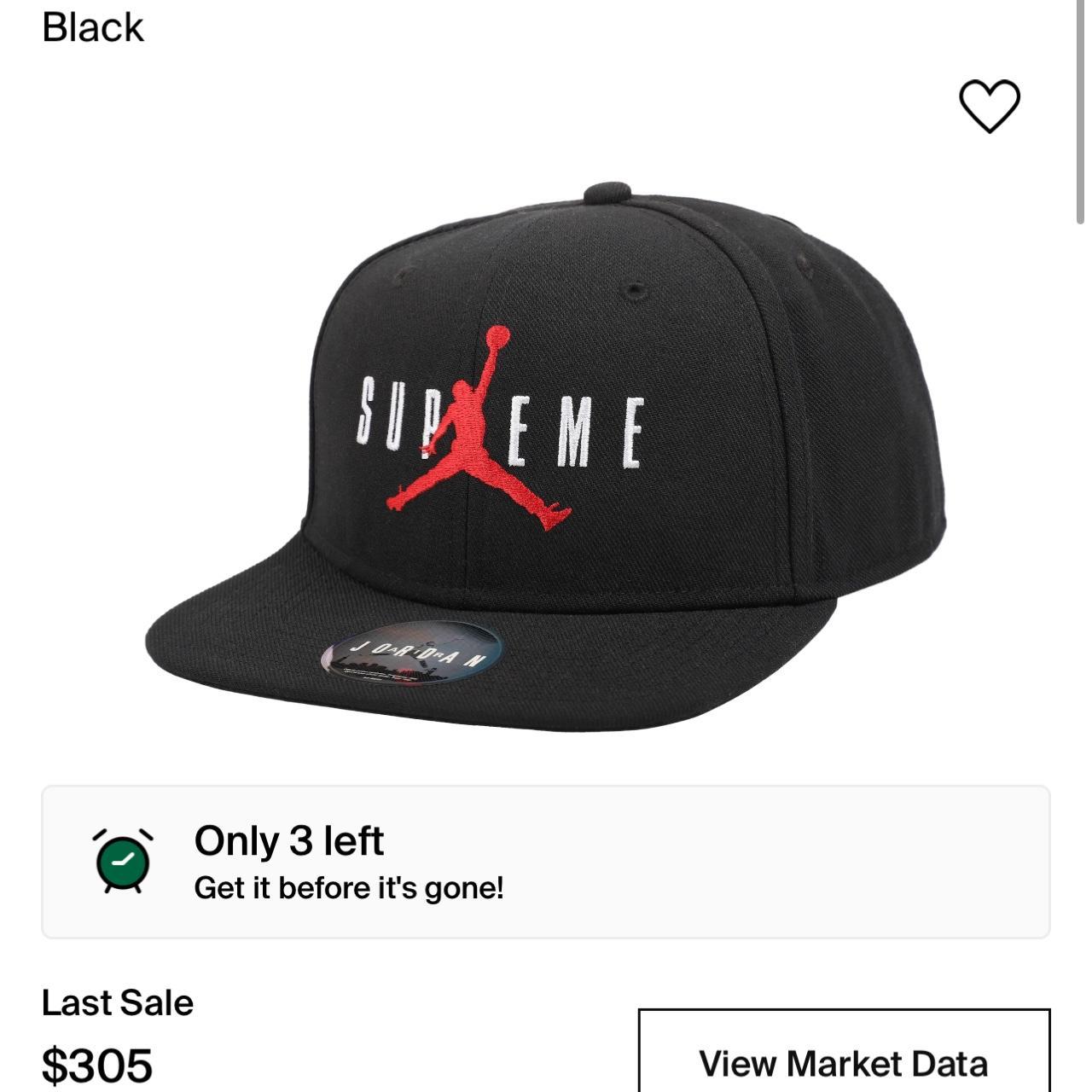 Supreme jordan cap on sale