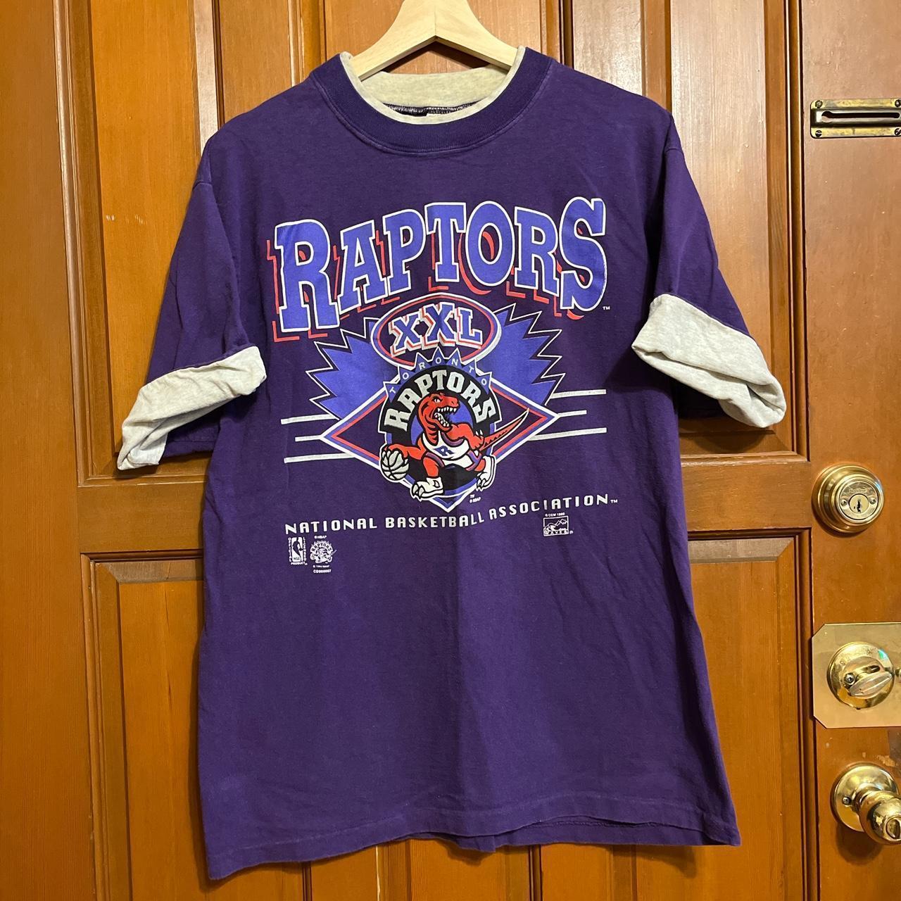toronto raptors NBA t shirt Vintage nba Vintage t - Depop