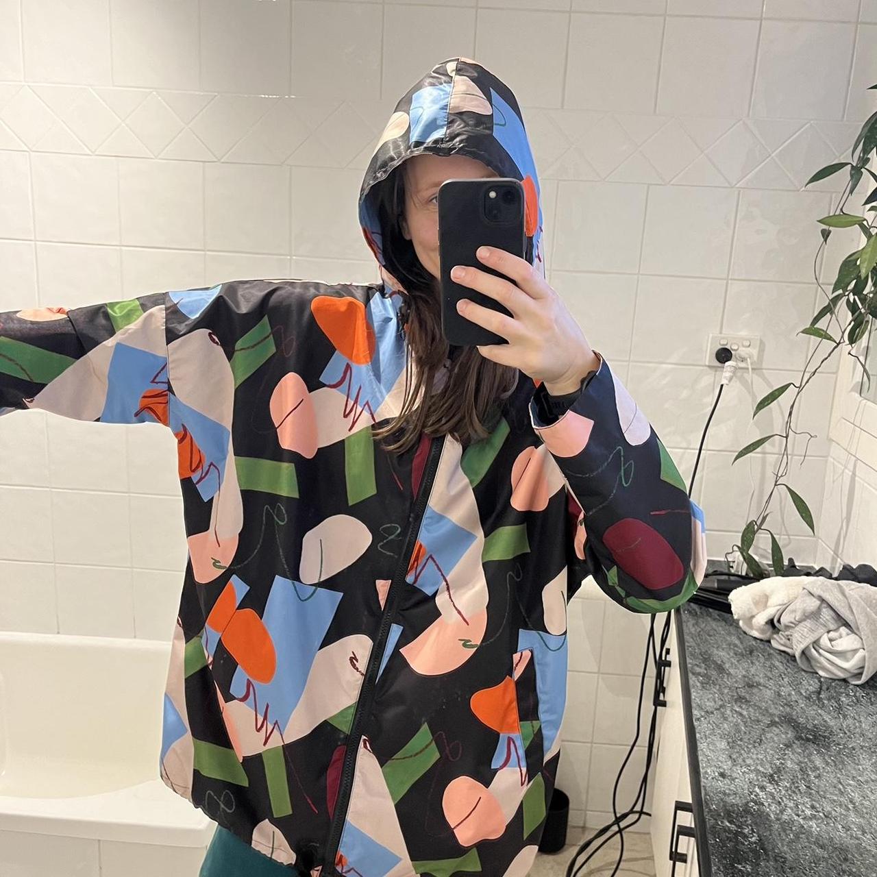 Gorman rain coat Katie Eraser collab Size... Depop