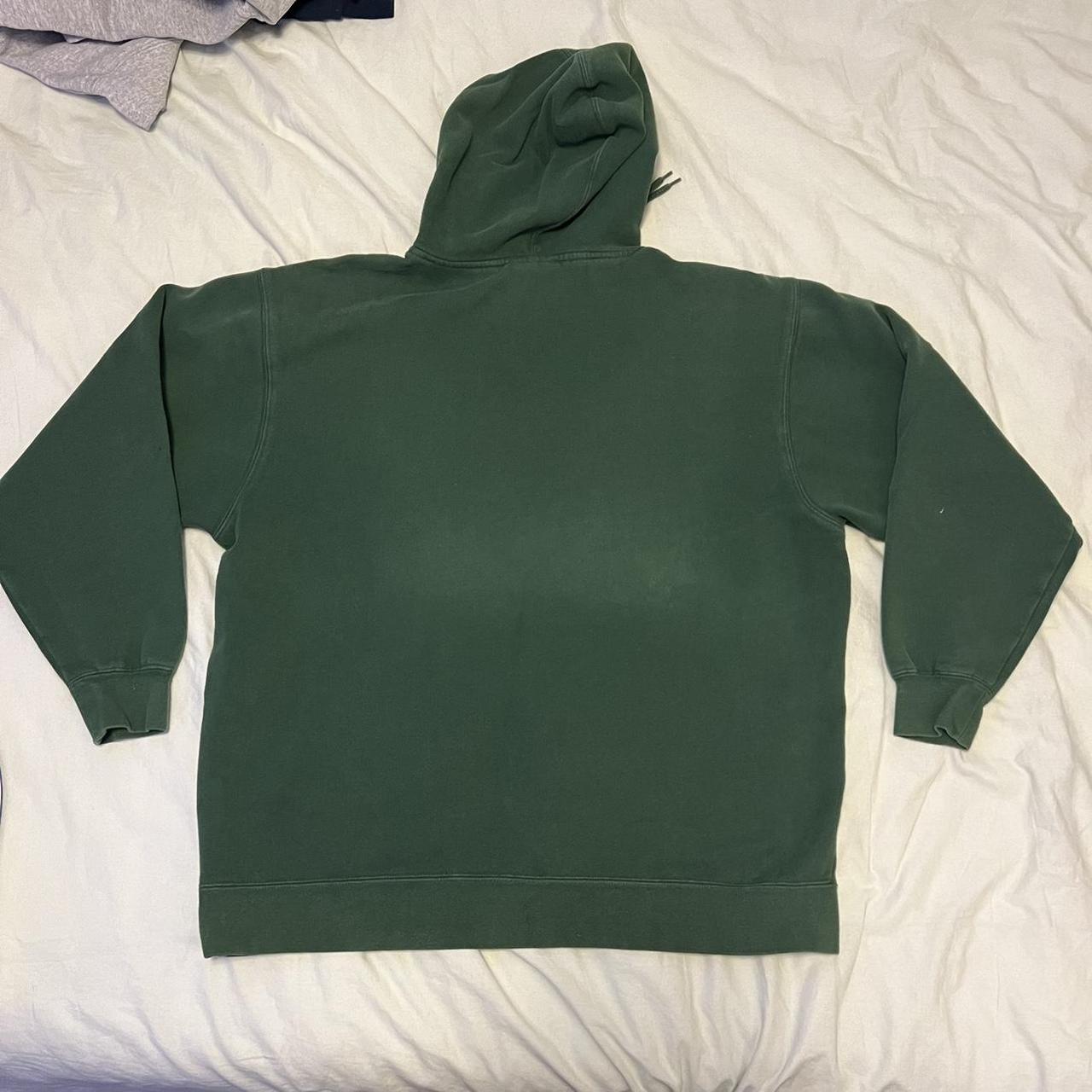 Lee Men's Green and White Hoodie (3)