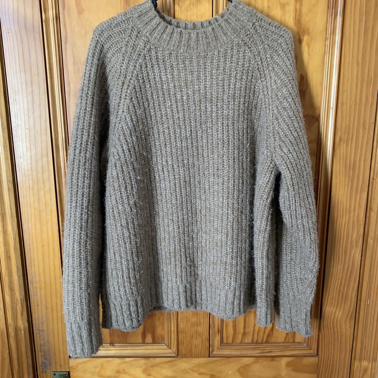 the most beautiful UNIQLO knit jumper - like wearing... - Depop