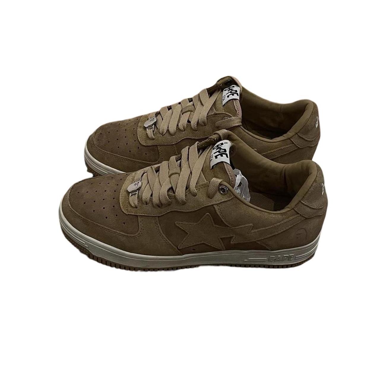 Woodland Bapesta Shoes Brown Suede Bapestas Brown Bathing Ape Bape