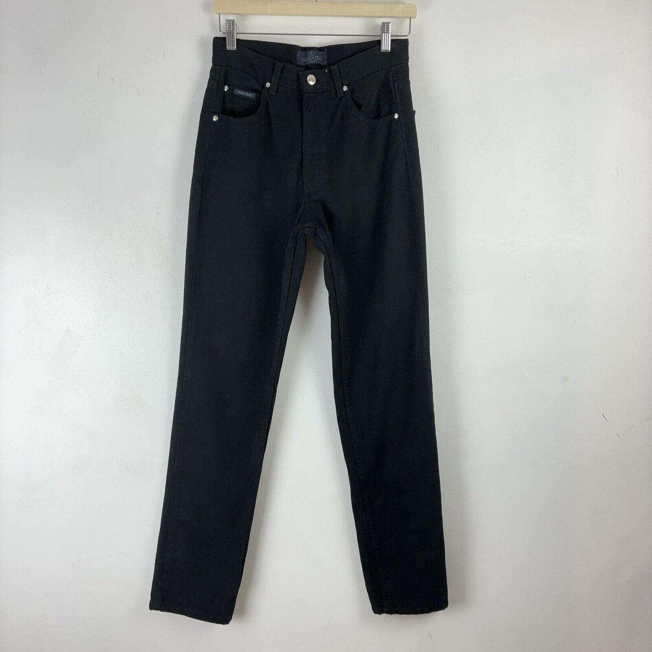 デニム・ジーパン VALENTINO Woman Jeans Black 5B0DD18T8YN 0NO VALENTINO GARAVANI JEANS Italy Black 100% Cotton Denim