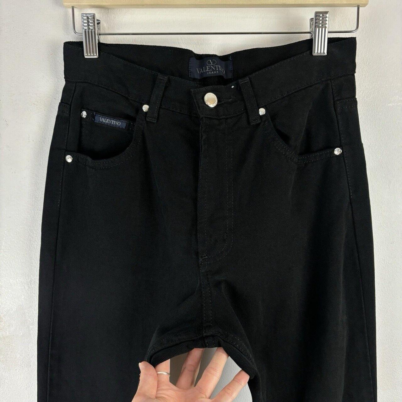 Valentino Garavani Vintage Jeans Black Slim Womens | Depop