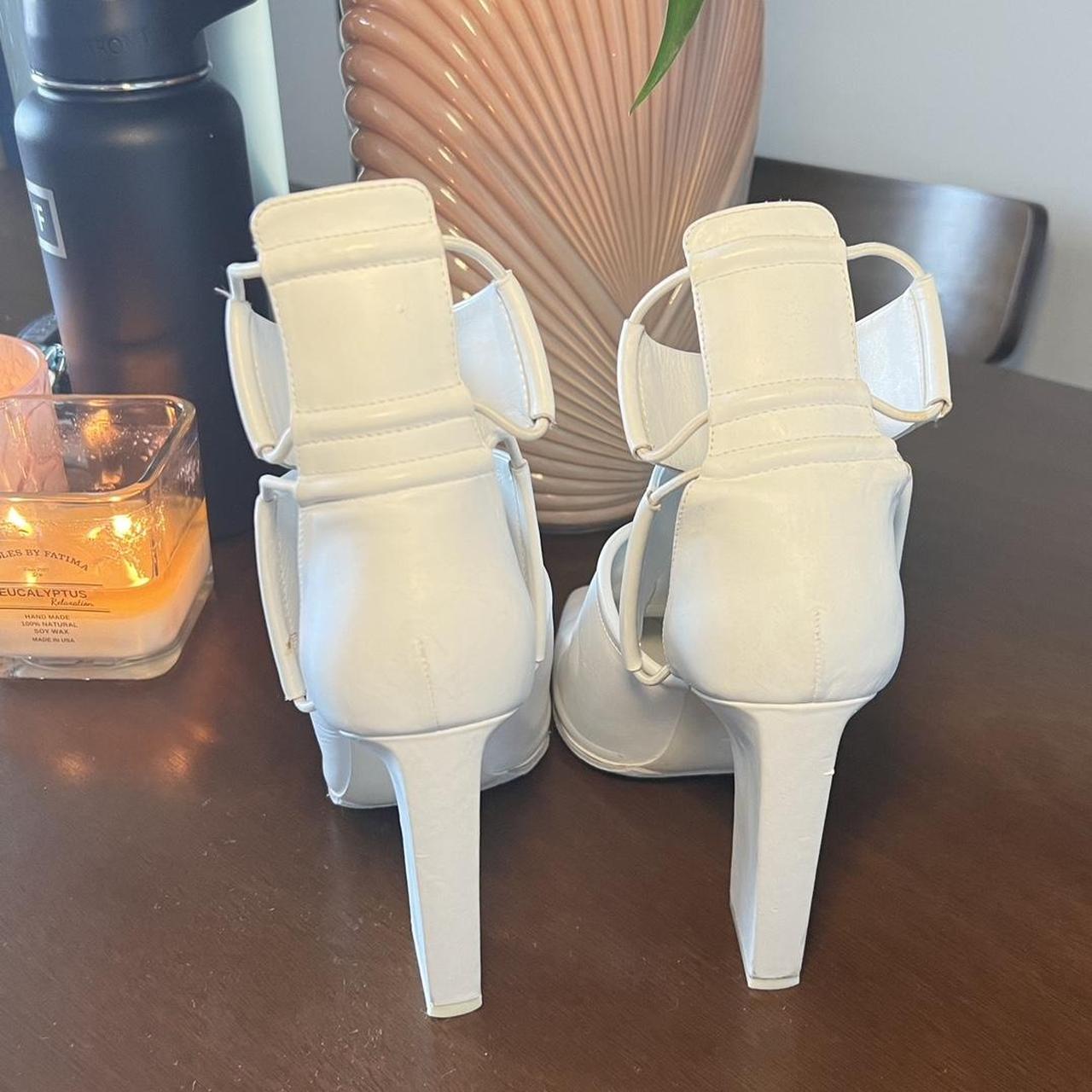 alexander wang white booties