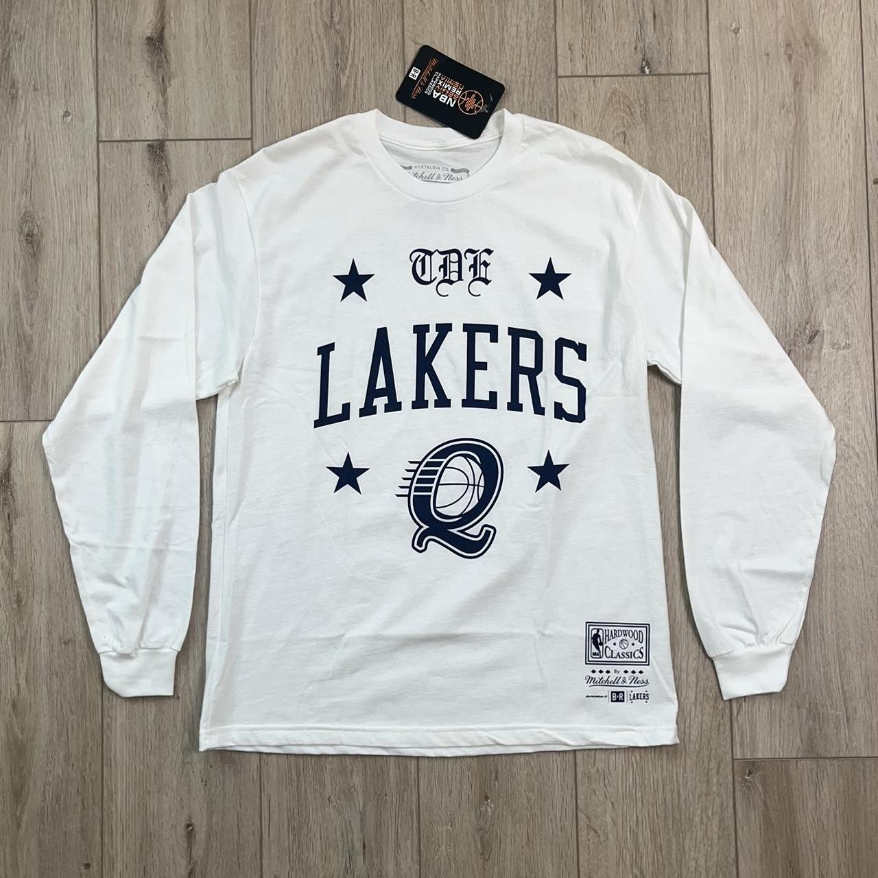 Mitchell & Ness x Schoolboy Q X Los Angeles Lakers Long Sleeve T