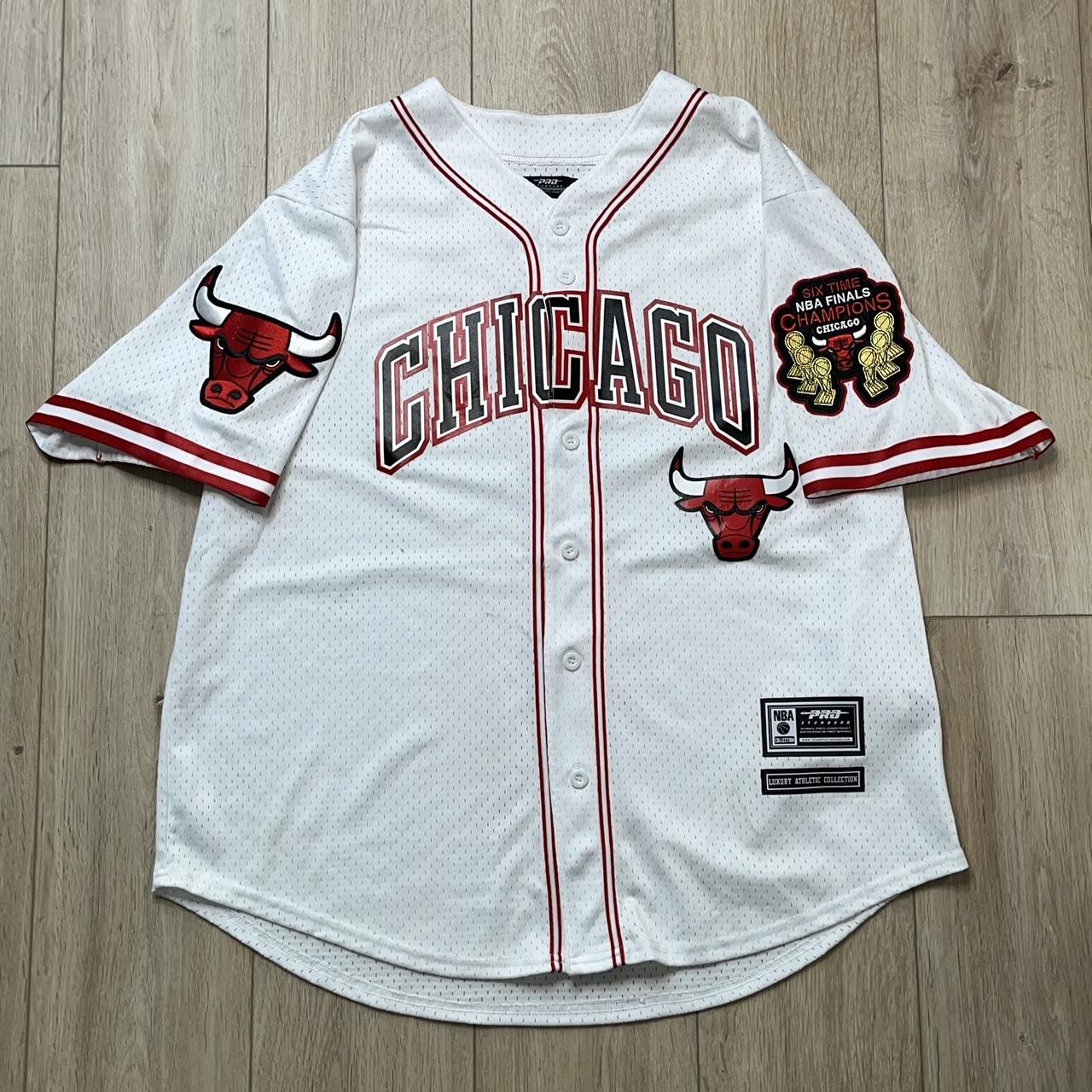 chicago bulls button down shirt