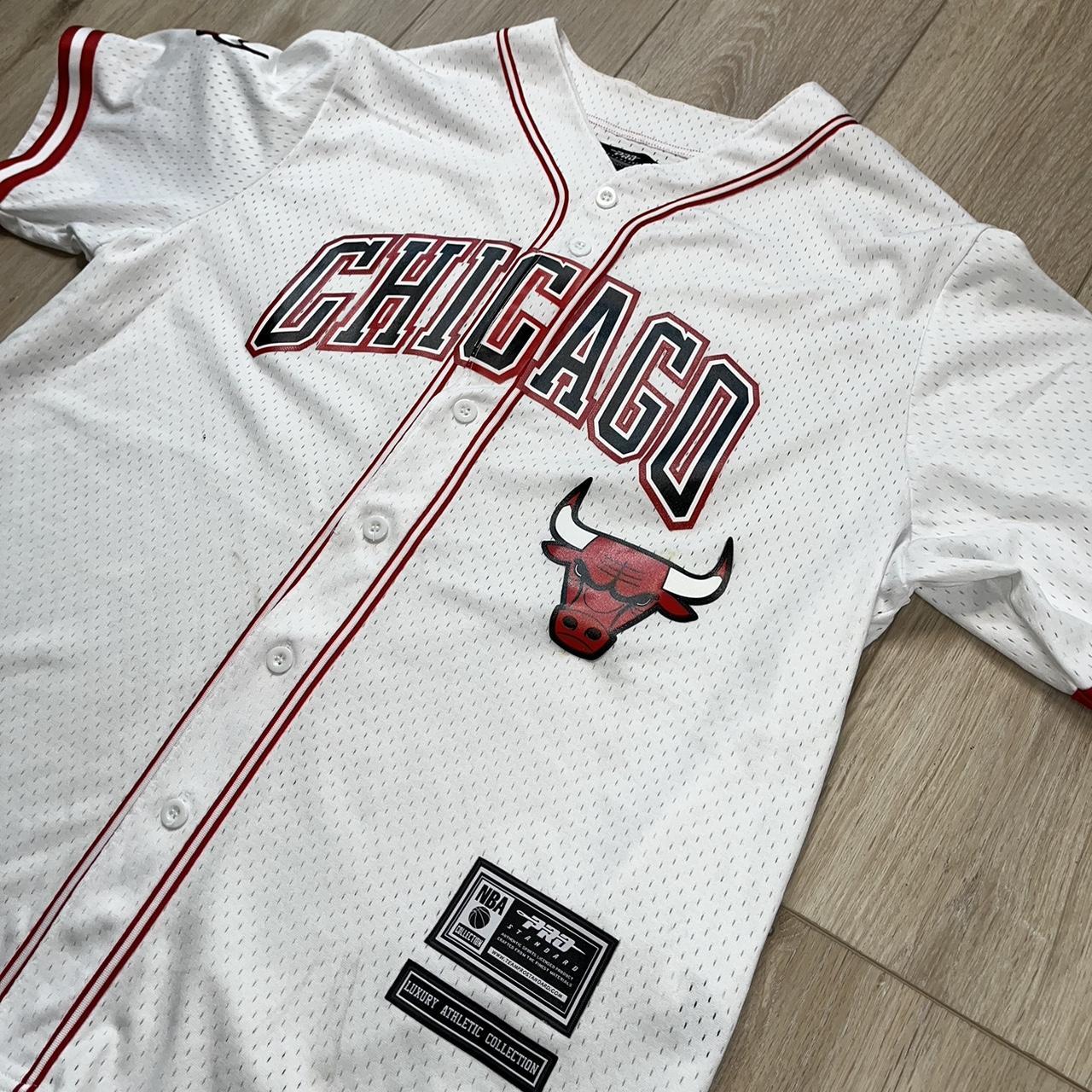 Chicago Bulls Button Up Jersey