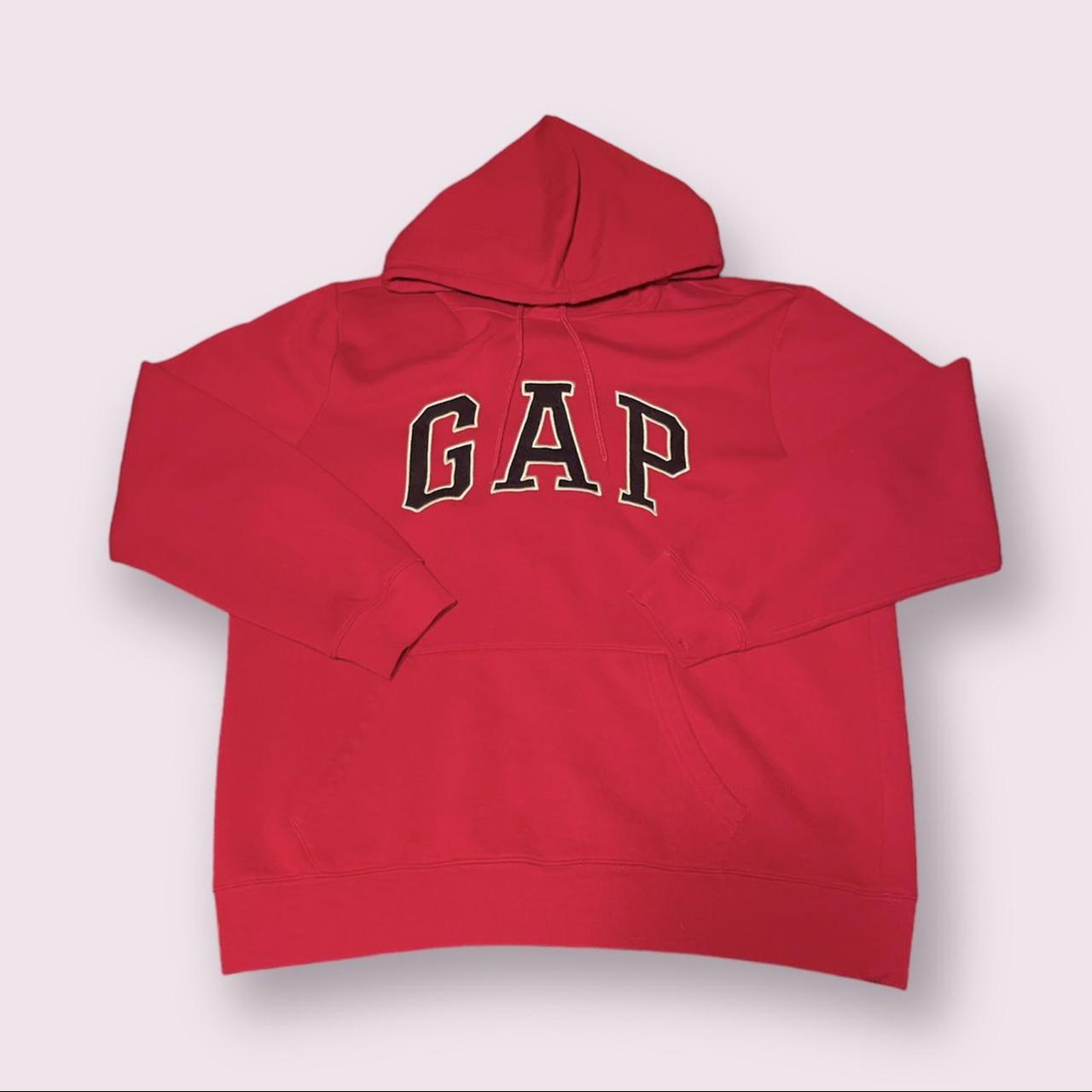 Red hoodie gap Clearance