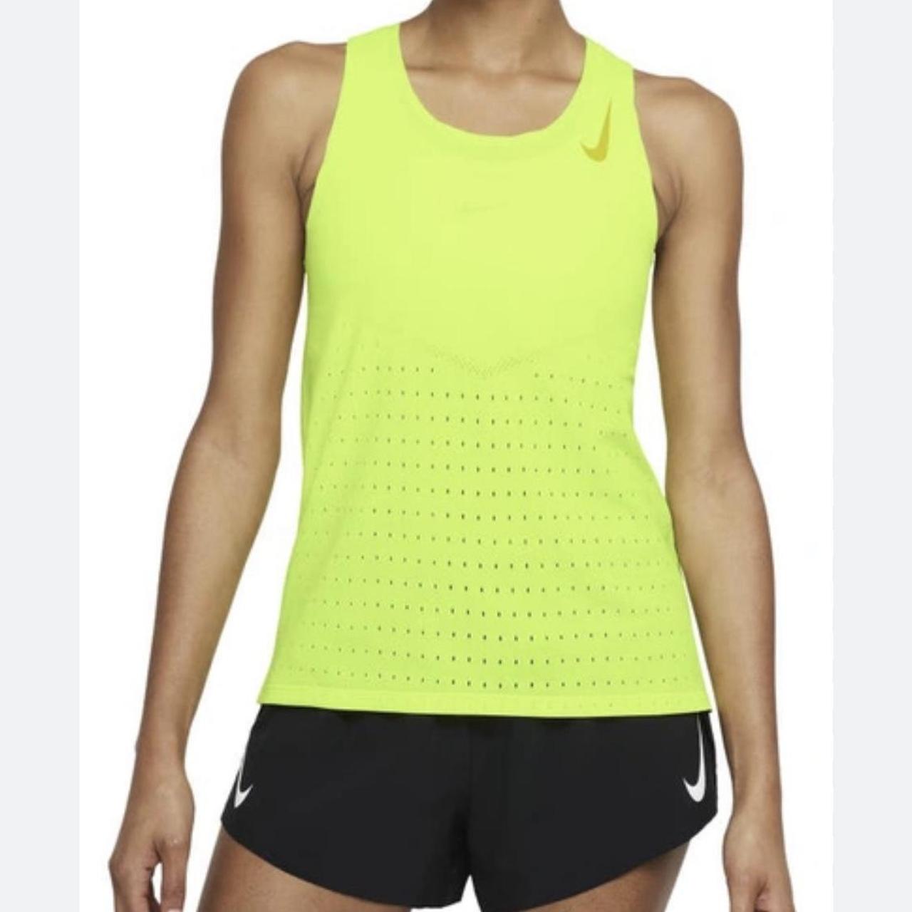 neon nike top womens