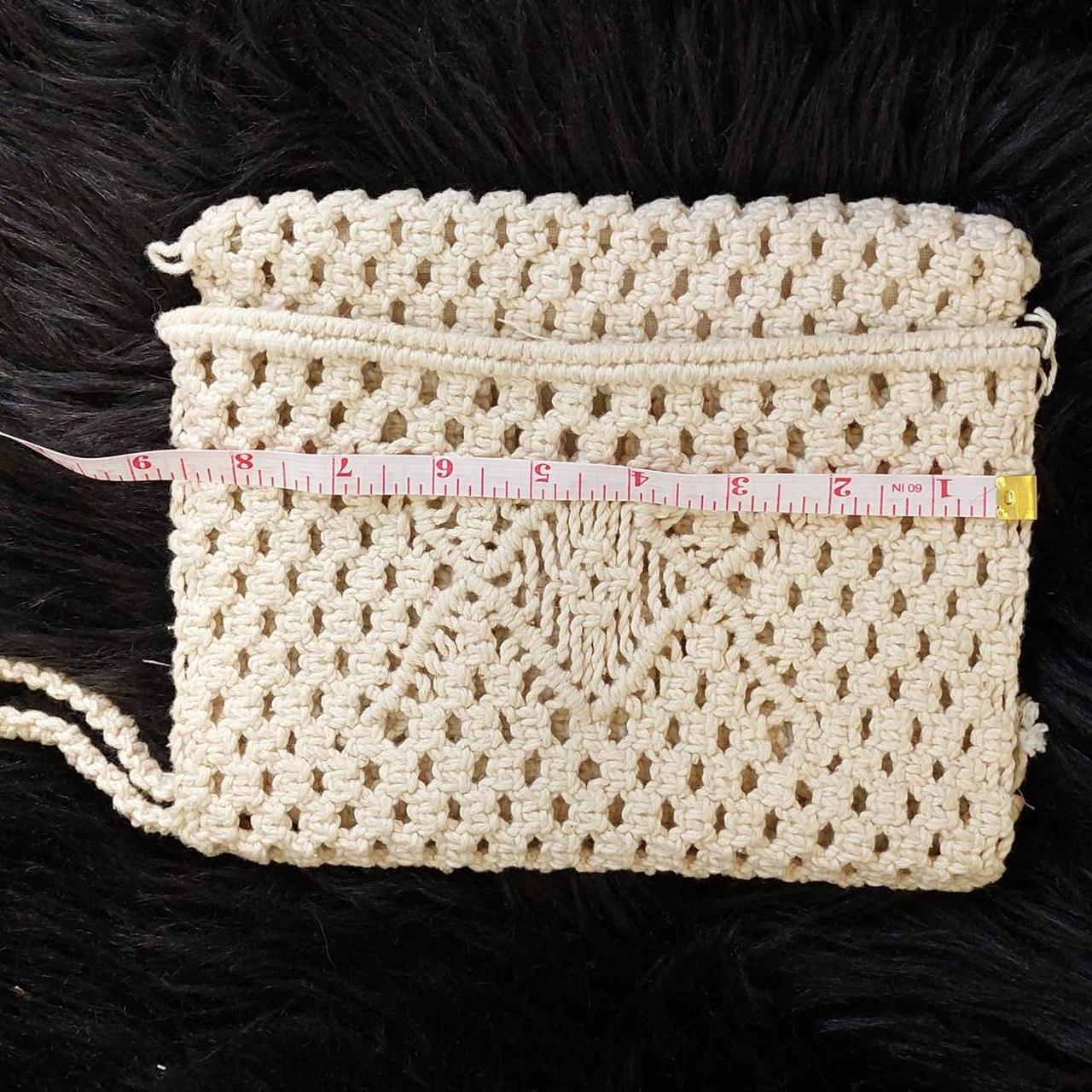 Macrame Crossbody Shoulder Bag Luxurious Handcrafted Tina - ShopiPersia