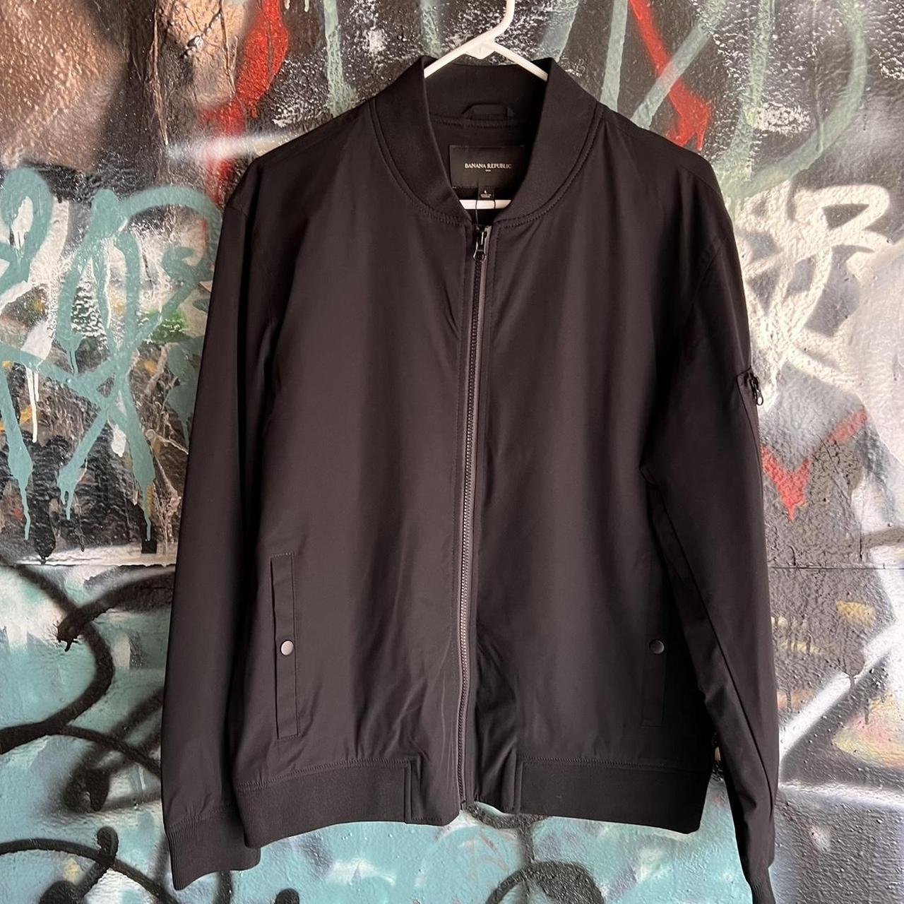 Banana republic motion store tech bomber jacket