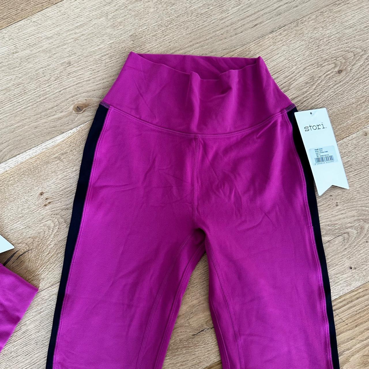 Cozi Shop Fuchsia Boutique Loungewear Leggings. Size - Depop