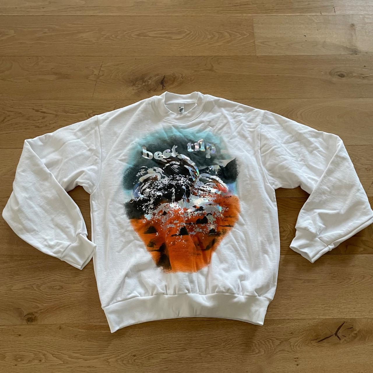 Revolve X Maison Meta Best Trip Crewneck Sweatshirt Depop