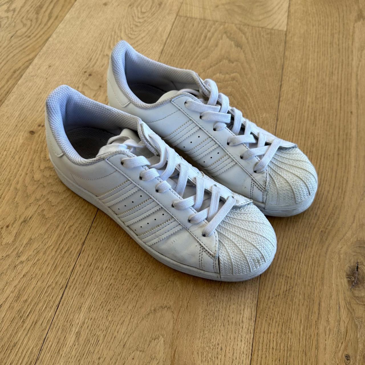 Adidas Superstar Sneakers in White CR0923 Size Depop