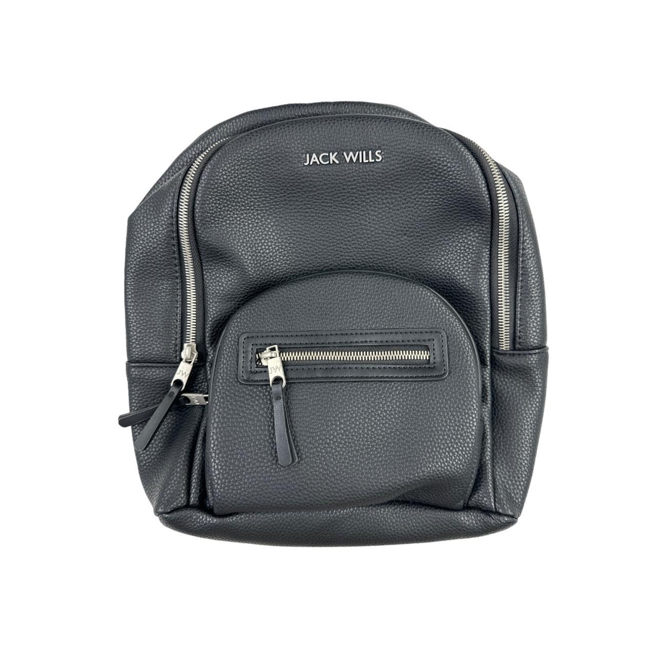 jack wills leather backpack