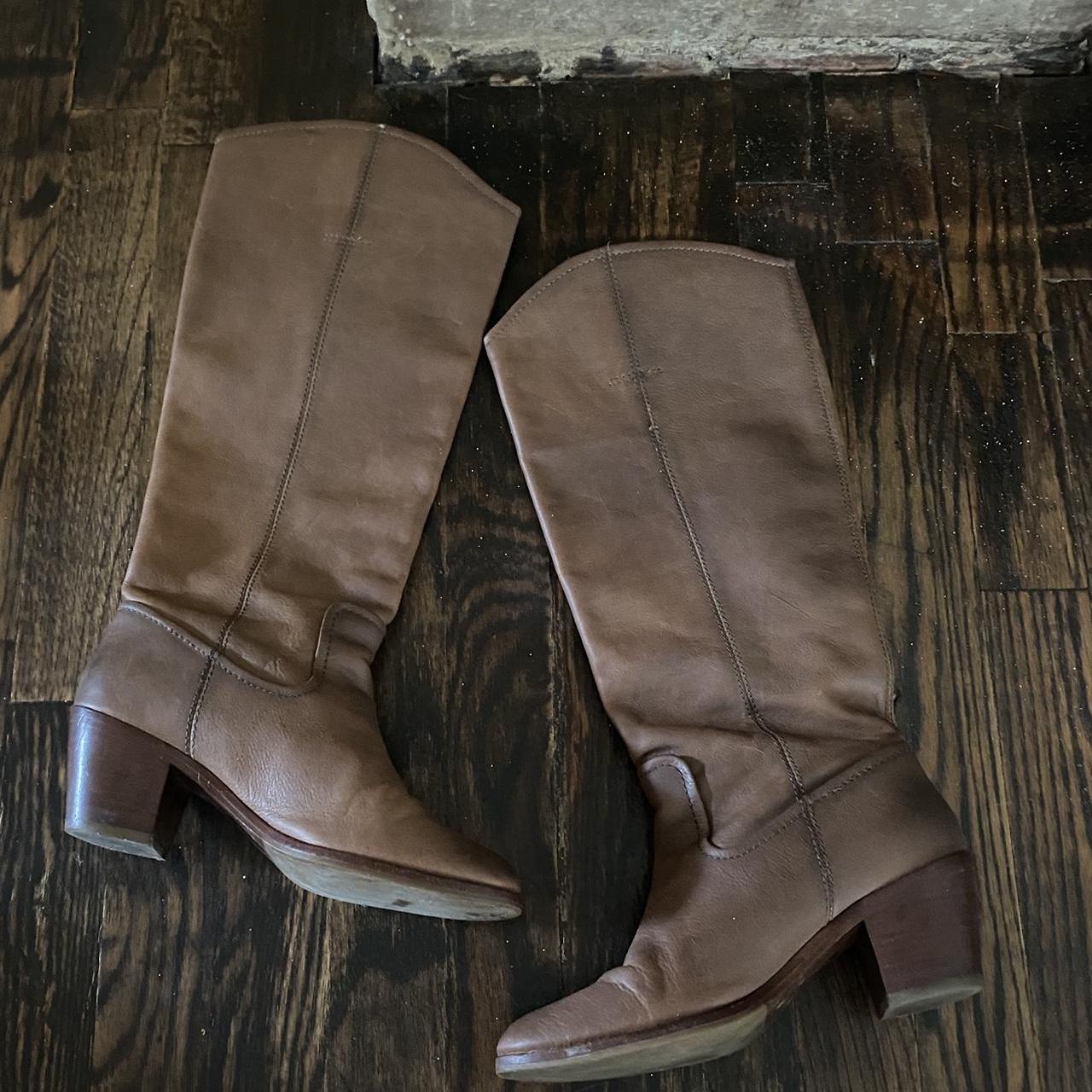 frye jolene pull on leather boot