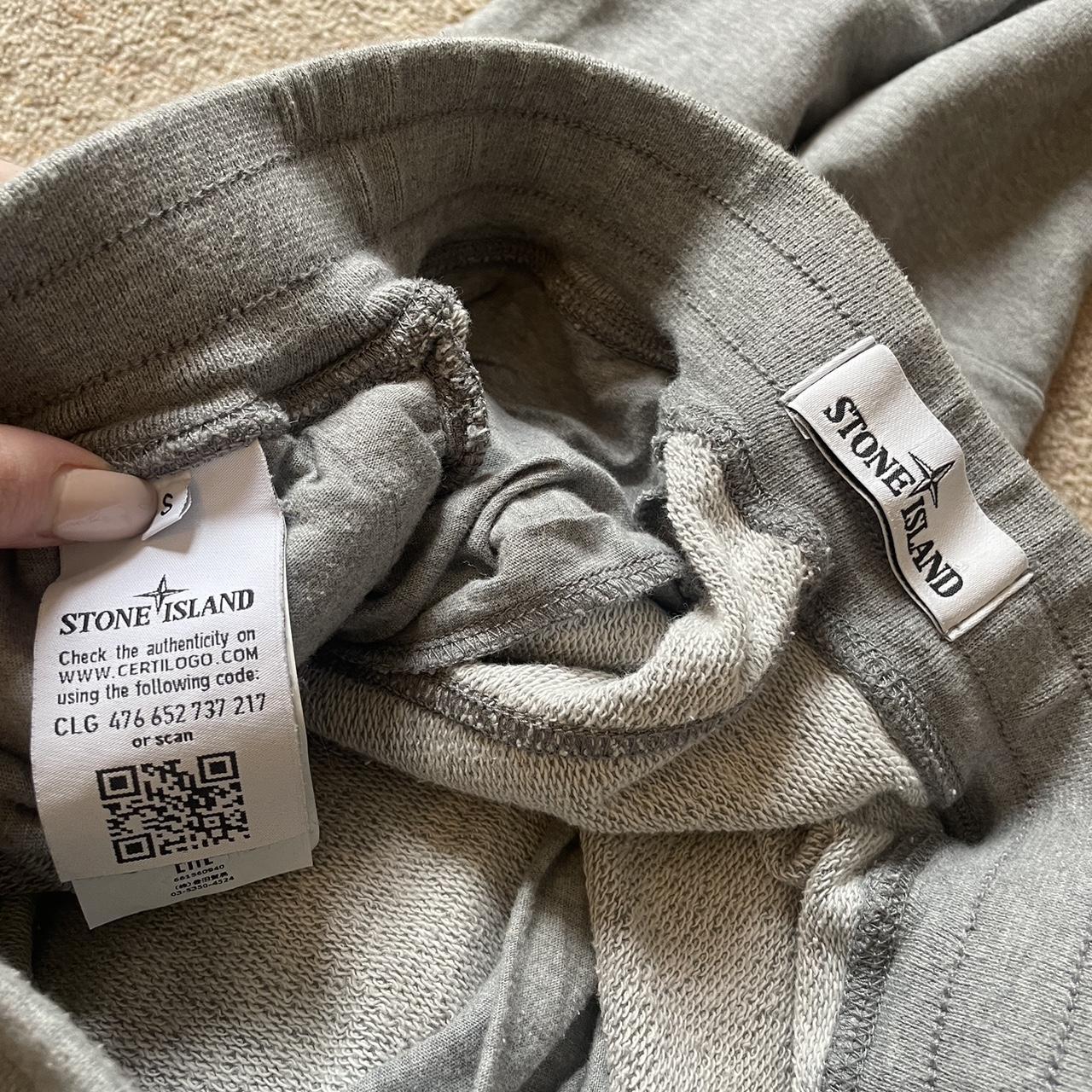 Stone Island Men's Grey Joggers-tracksuits | Depop