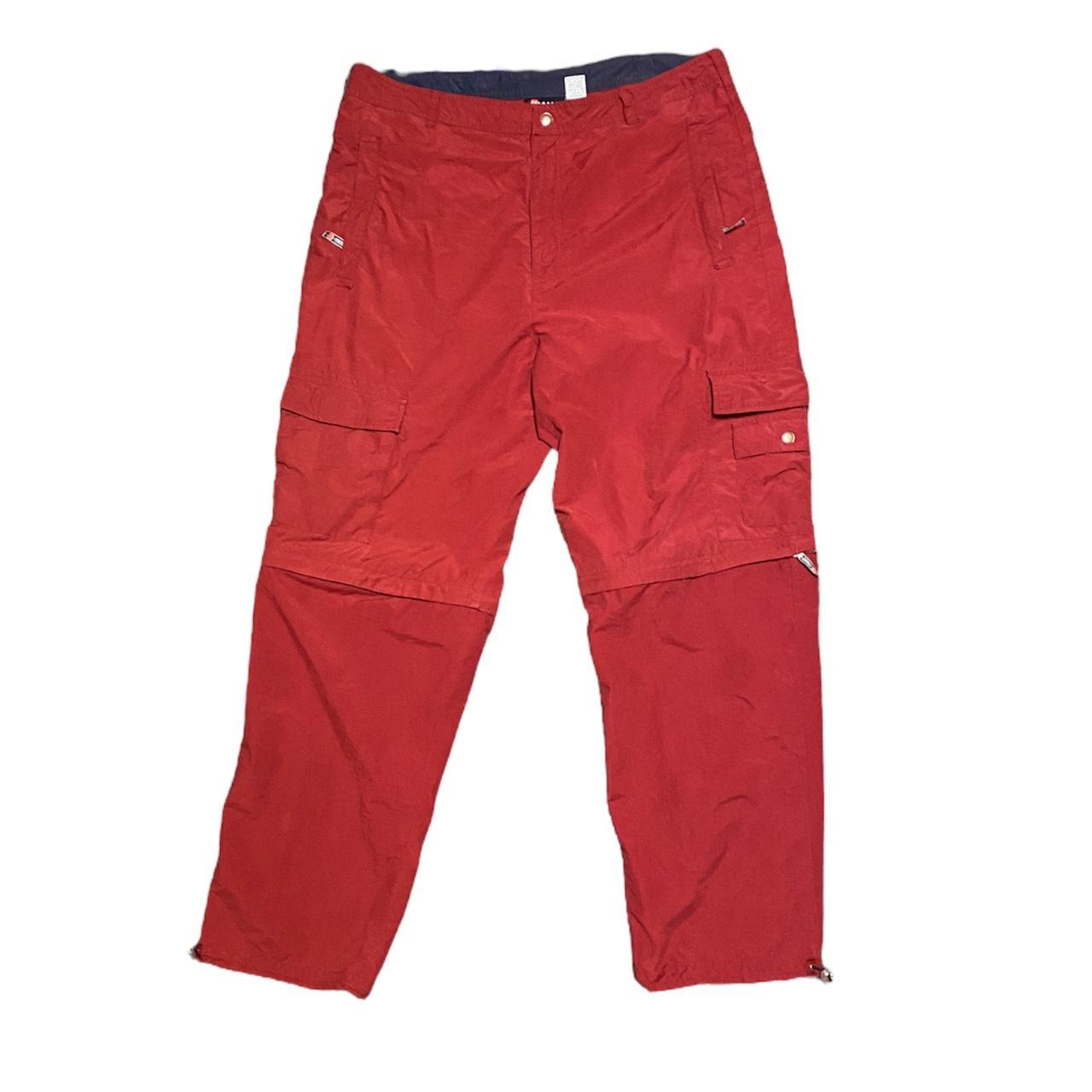 Utility Men's Burgundy and Orange Trousers