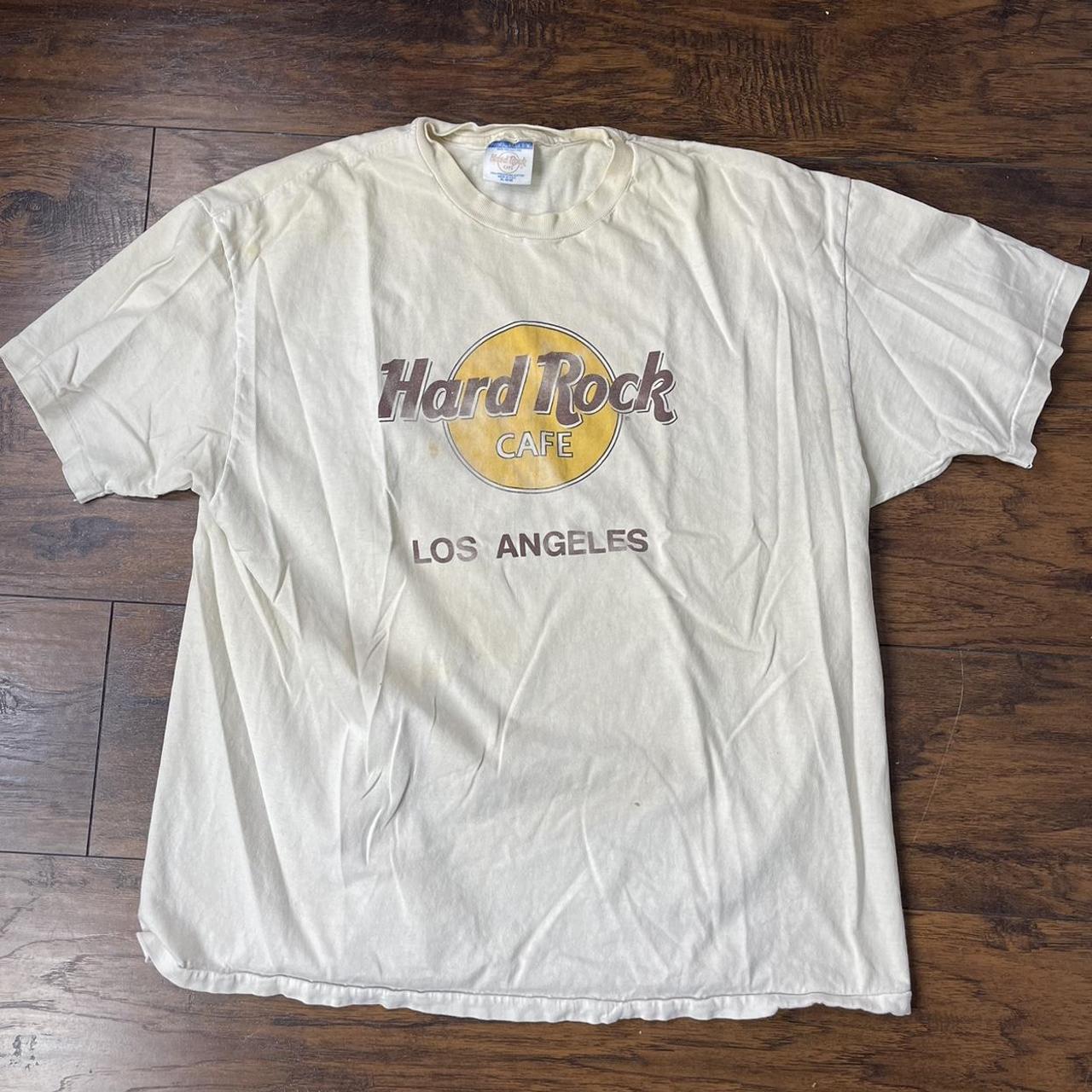 Vintage Los Angeles Hard Rock Cafe Depop