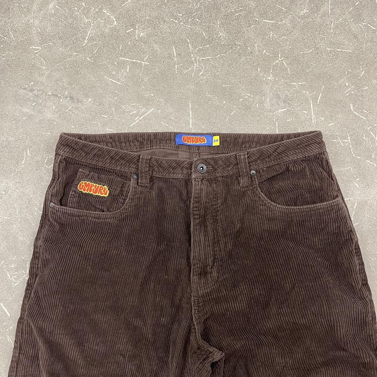 RSQ brown corduroy high waisted pants. Size 1/25”. - Depop