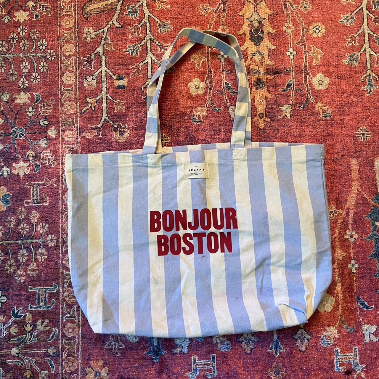 Sezane Bonjour Boston tote bag #sezane #bonjourboston - Depop