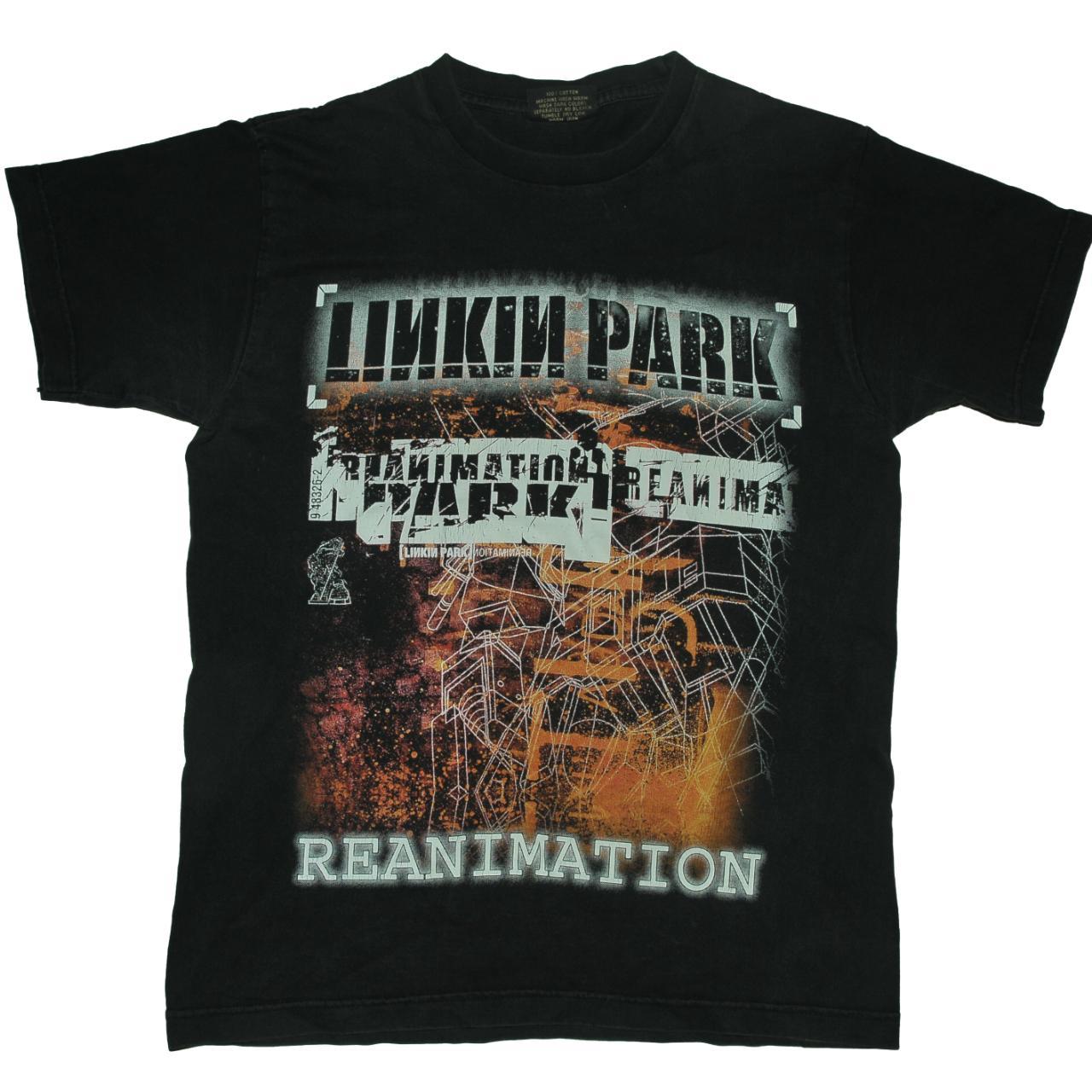 デッドストックリンキンパーク　リアニメーション　Tシャツ US XL Vintage Linkin Park Reanimation T-shirt Rare Tee Big Logo