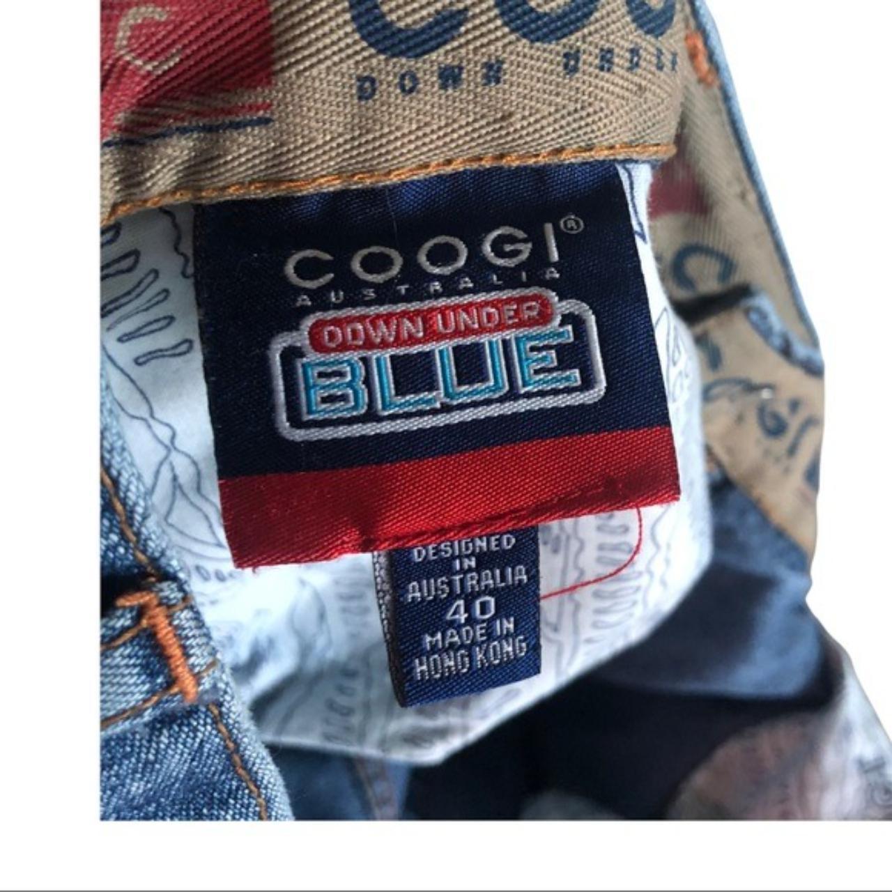 Vintage 90's Coogi Australia Down Under Blue Men... - Depop