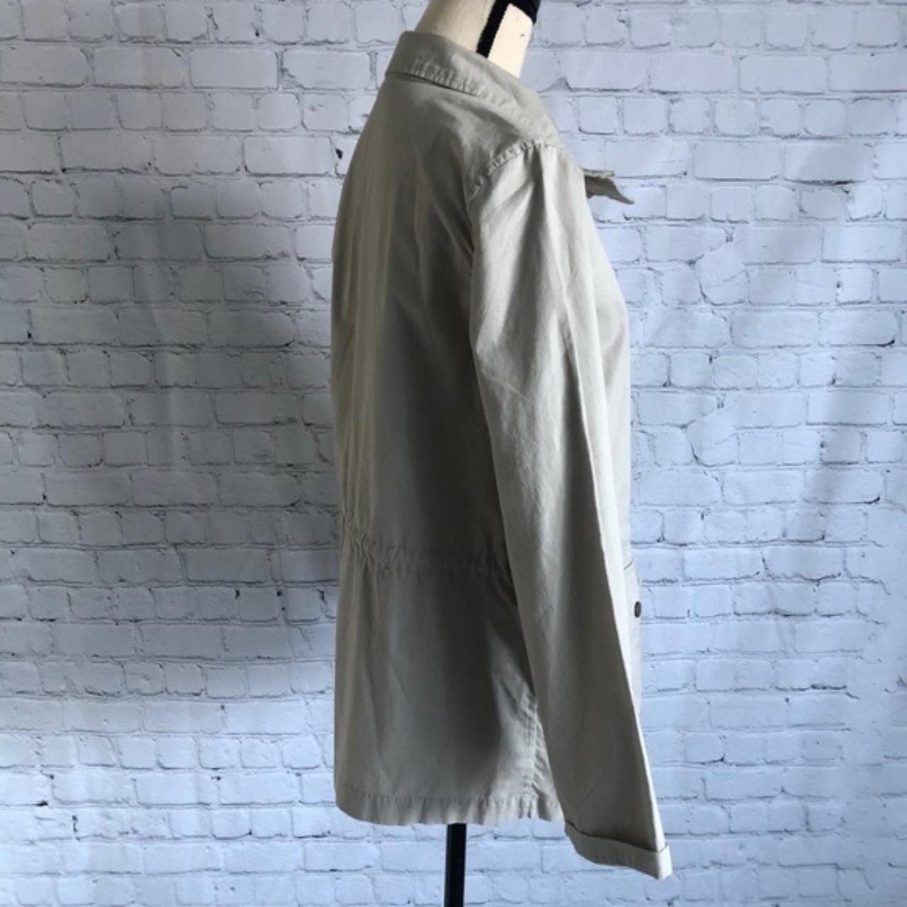 Basic Editions Women's Lightweight Jacket - Tan -… - image 3