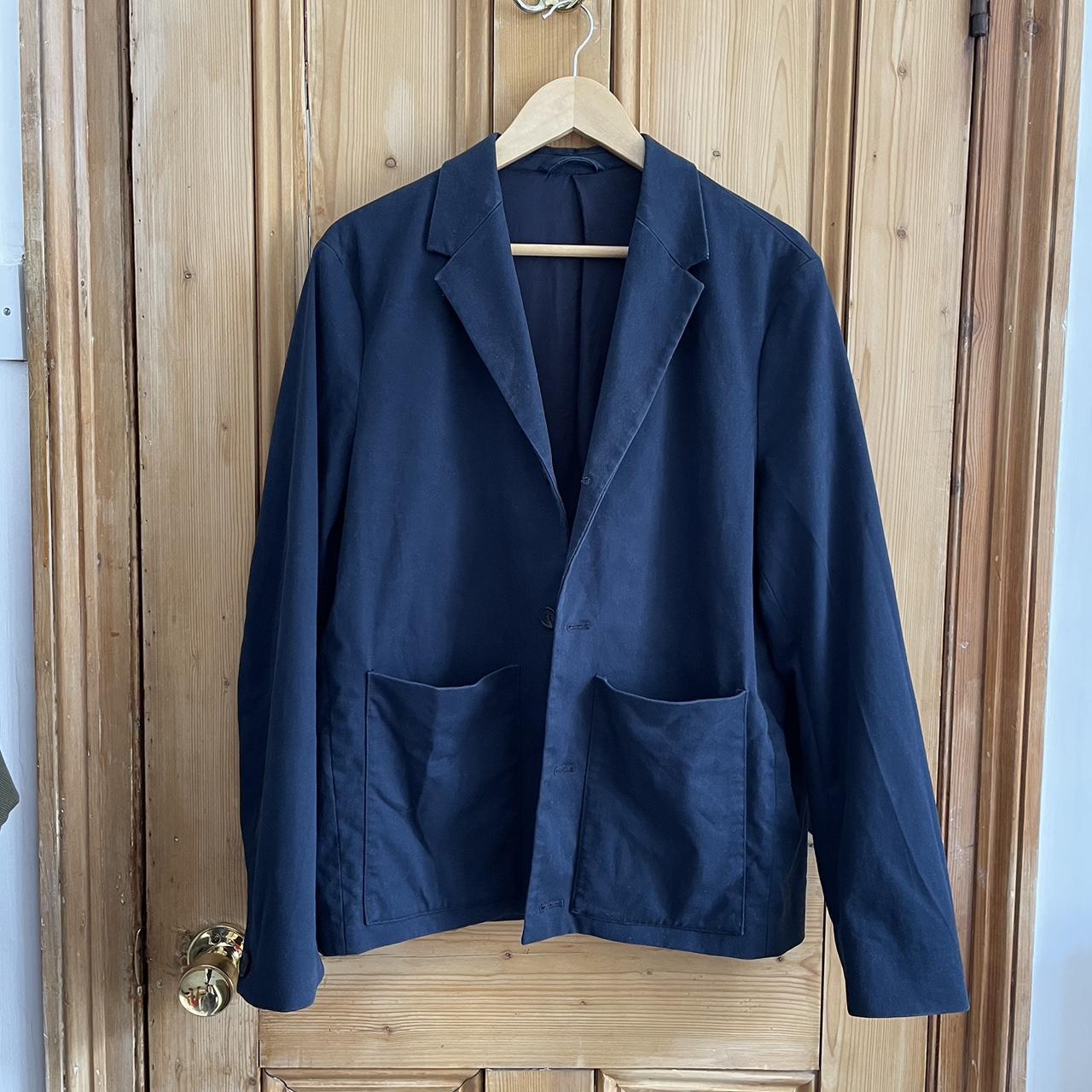 Nice worker-style jacket from COS. Boxy fit. Size EU... - Depop