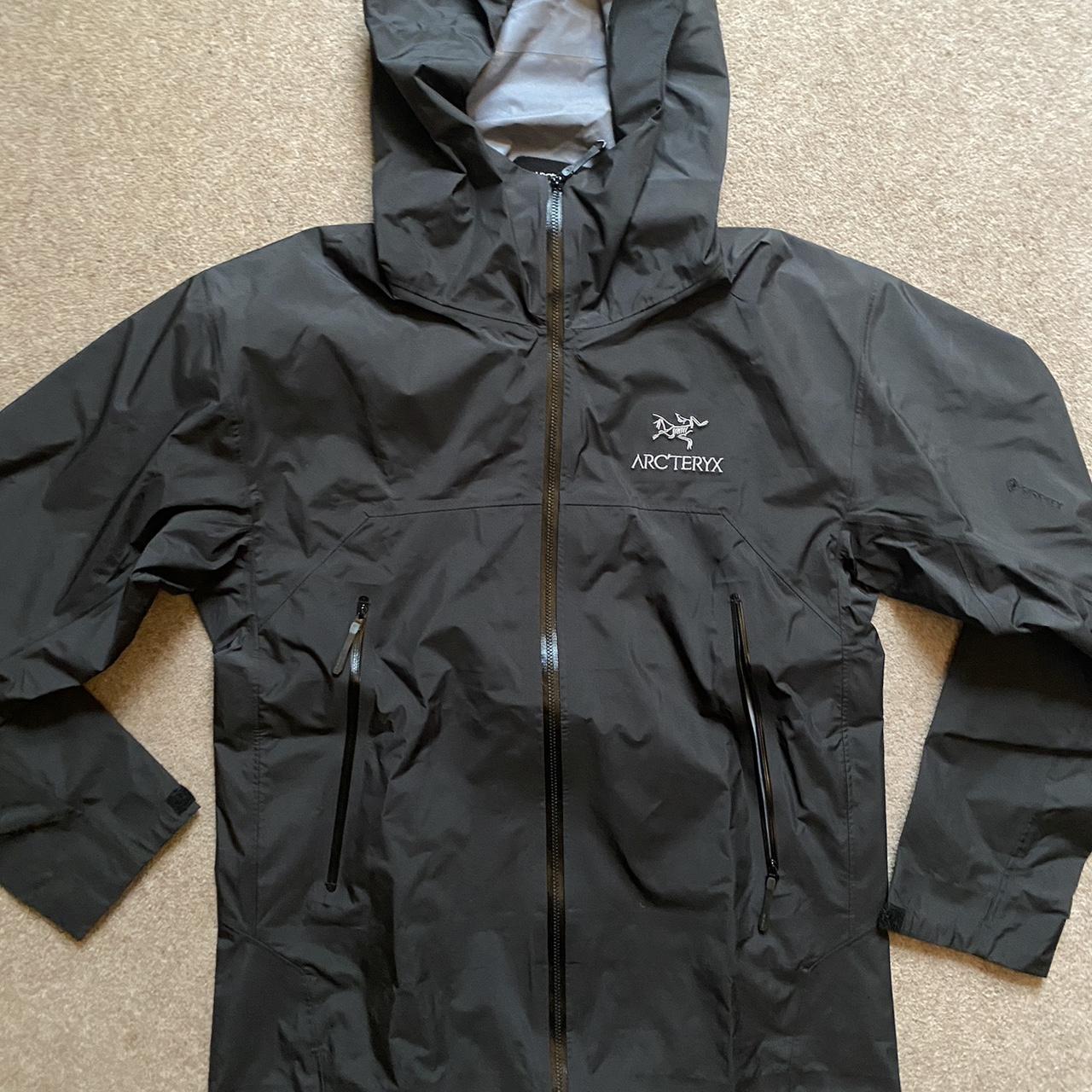 Arcteryx beta black waterproof jacket. Size medium... - Depop